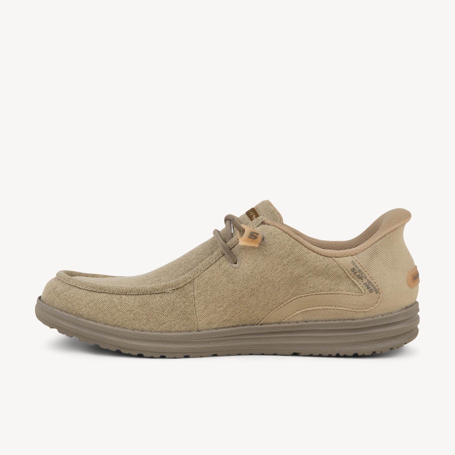 Mocassins Homme SKECHERS MELSON SLIP INS Beige