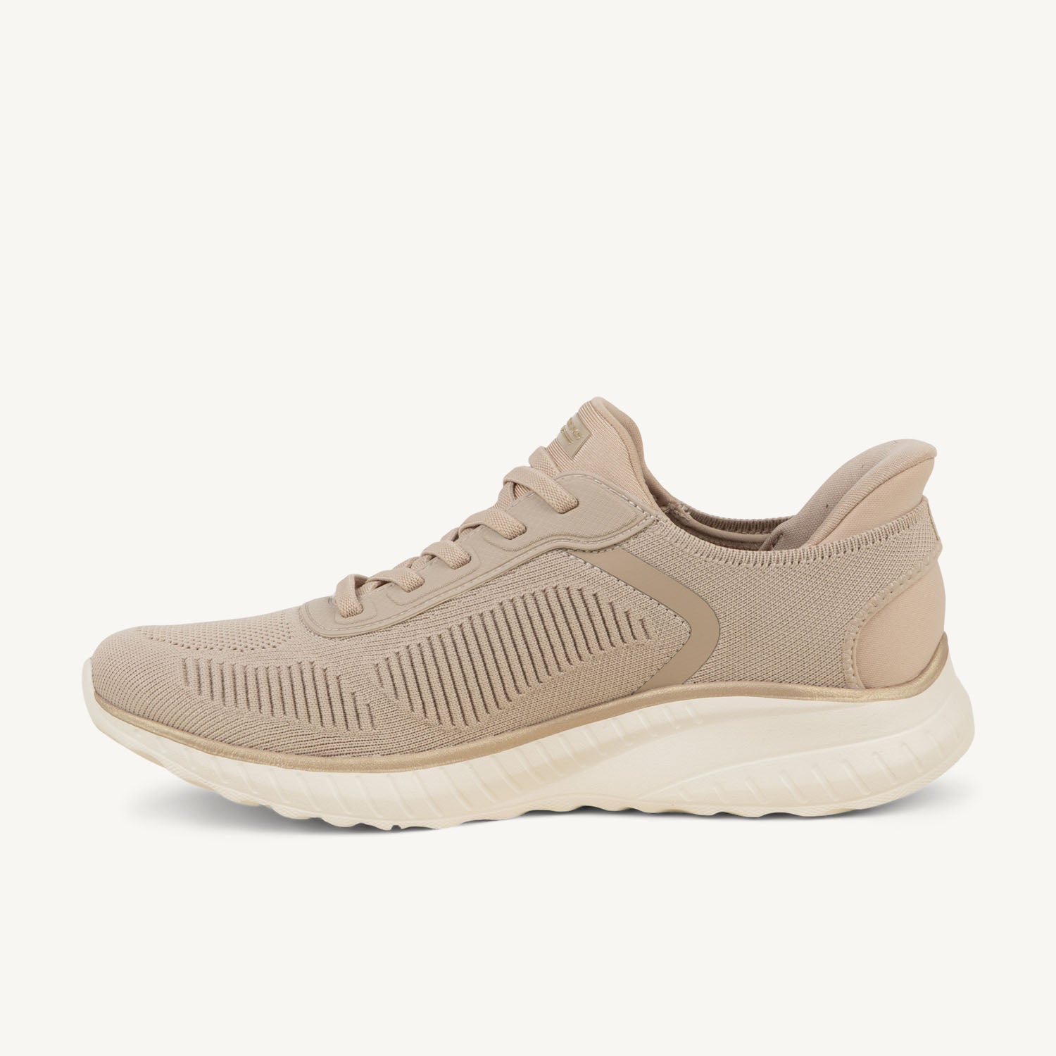 Baskets Femme SKECHERS BOBS SLIP INS Beige