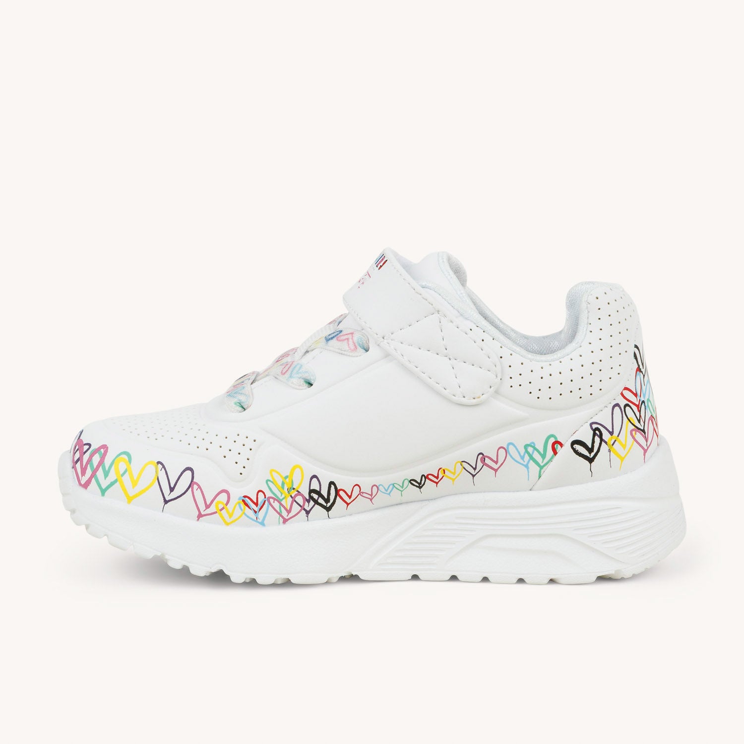 Baskets Enfant SKECHERS UNO Blanc