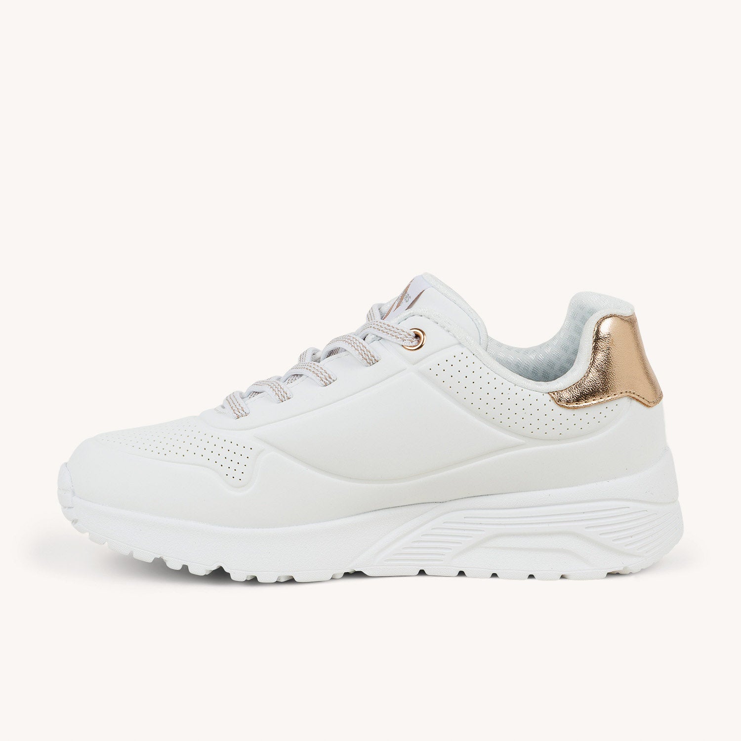 Baskets Enfant SKECHERS UNO LITE Blanc