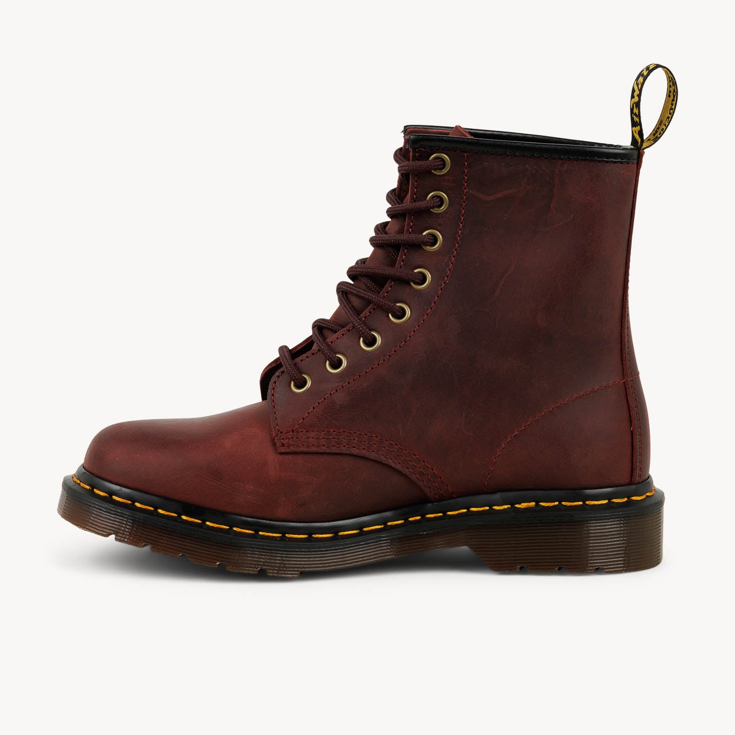 Boots et bottines Femme DOC MARTENS 1460 CRAZY HORSE- 11822 Marron