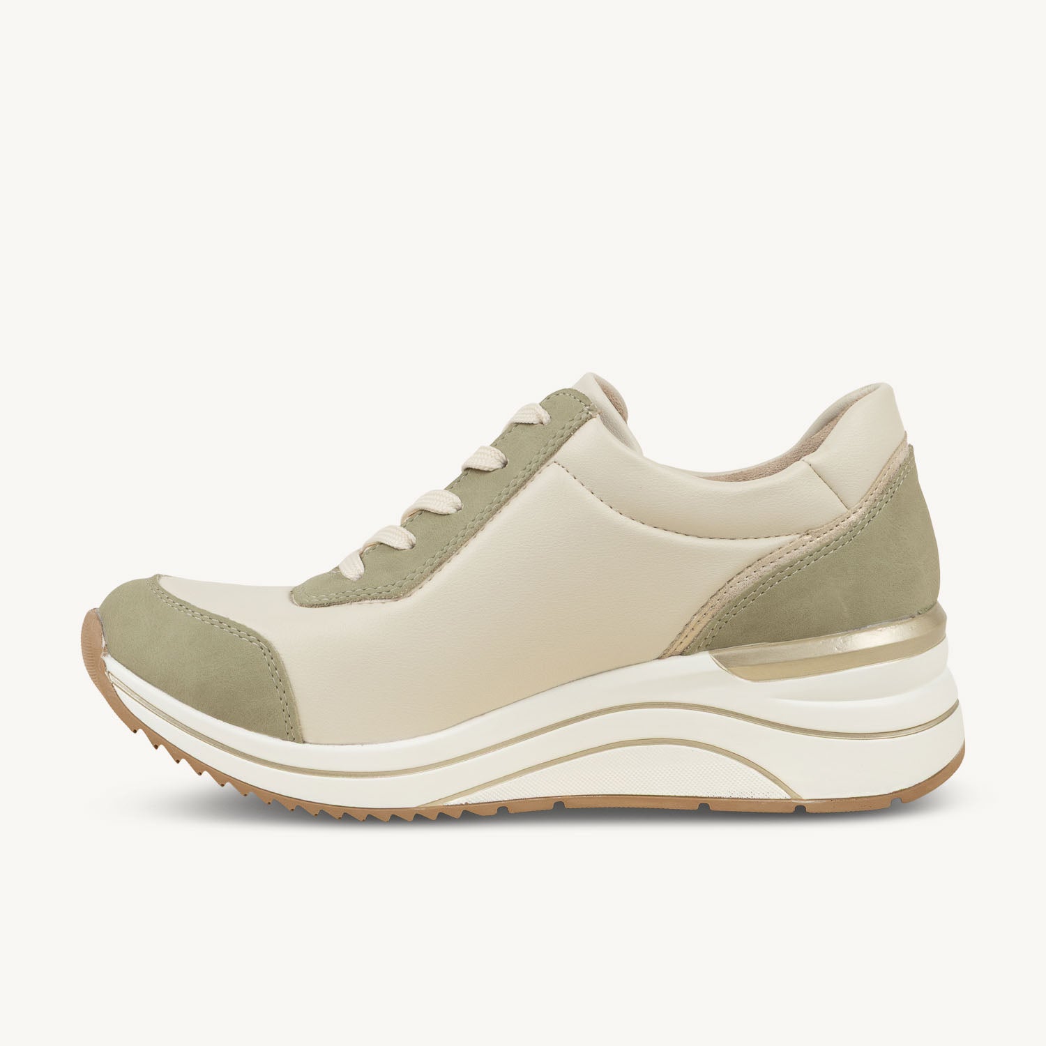 Baskets Femme REMONTE D0T01 -REIKA Beige