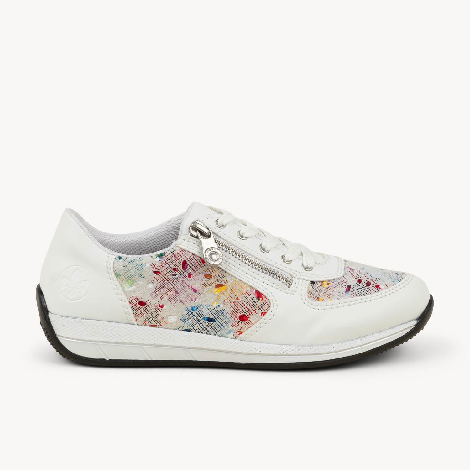 Baskets Femme RIEKER N1112  RIEDY Blanc