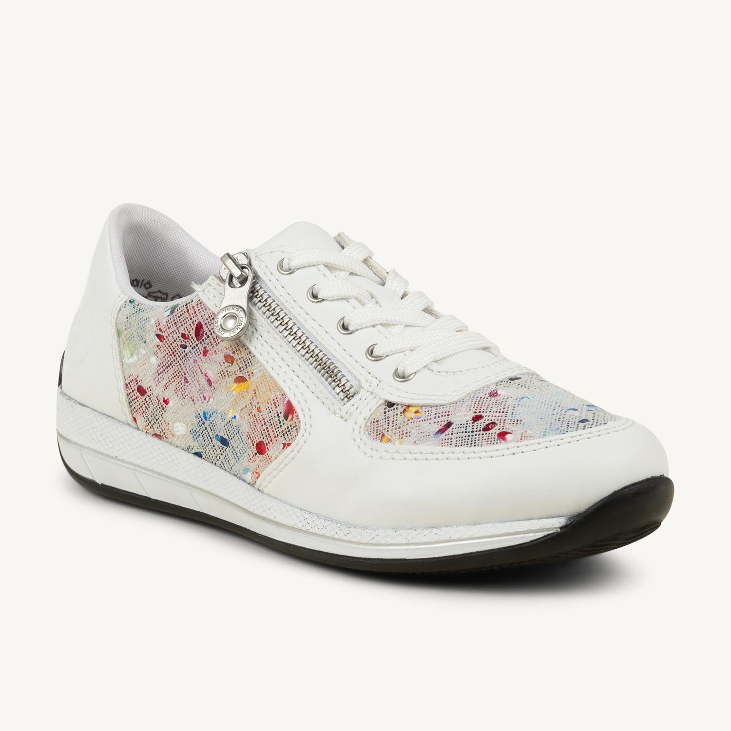 Baskets Femme RIEKER N1112  RIEDY Blanc