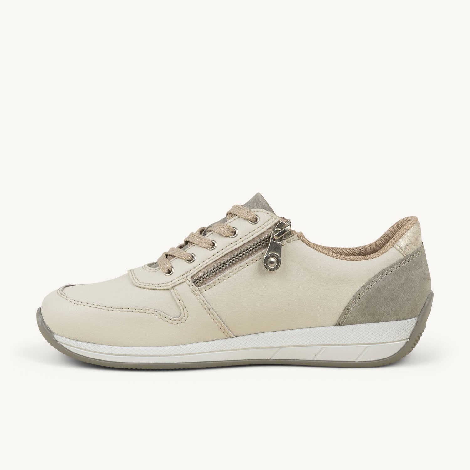 Baskets Femme RIEKER N1100 - RIOLTA Beige