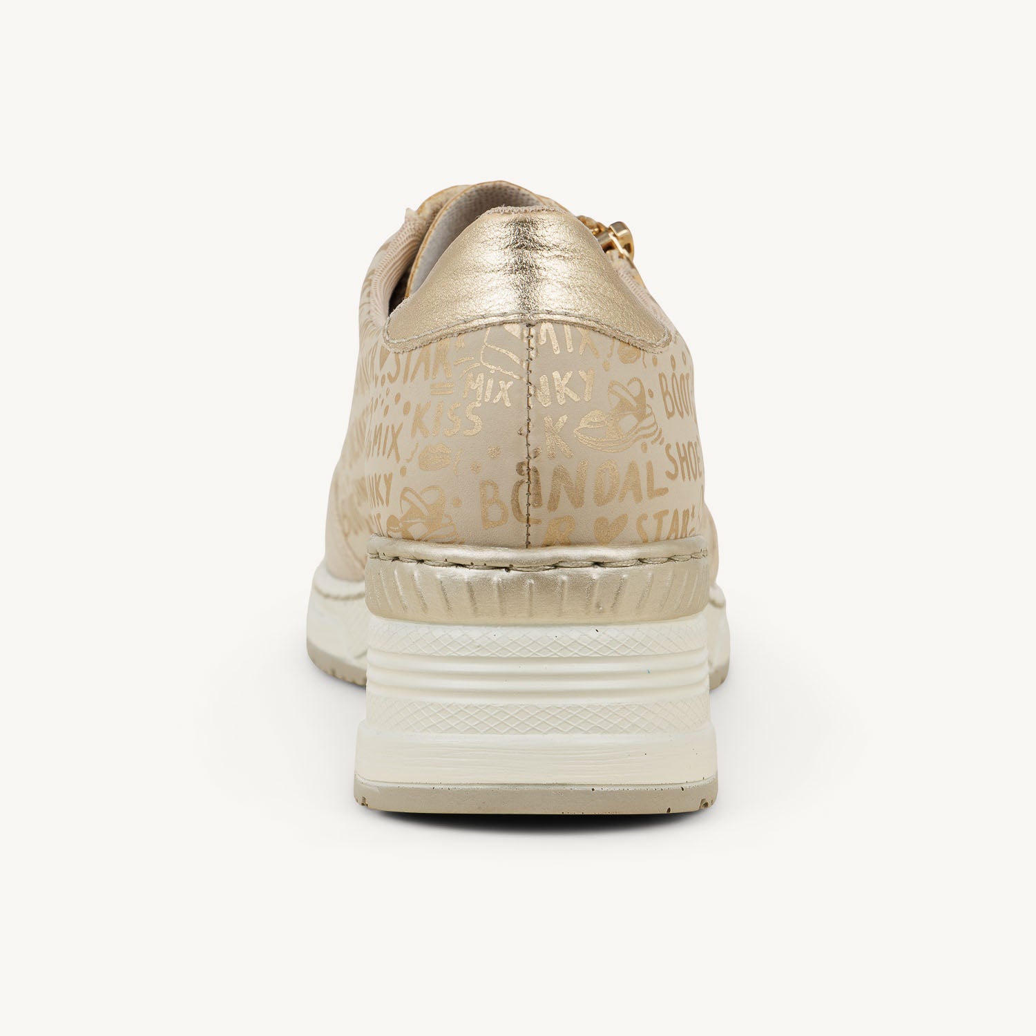 Baskets Femme RIEKER N4316 - RIENI Or/Bronze