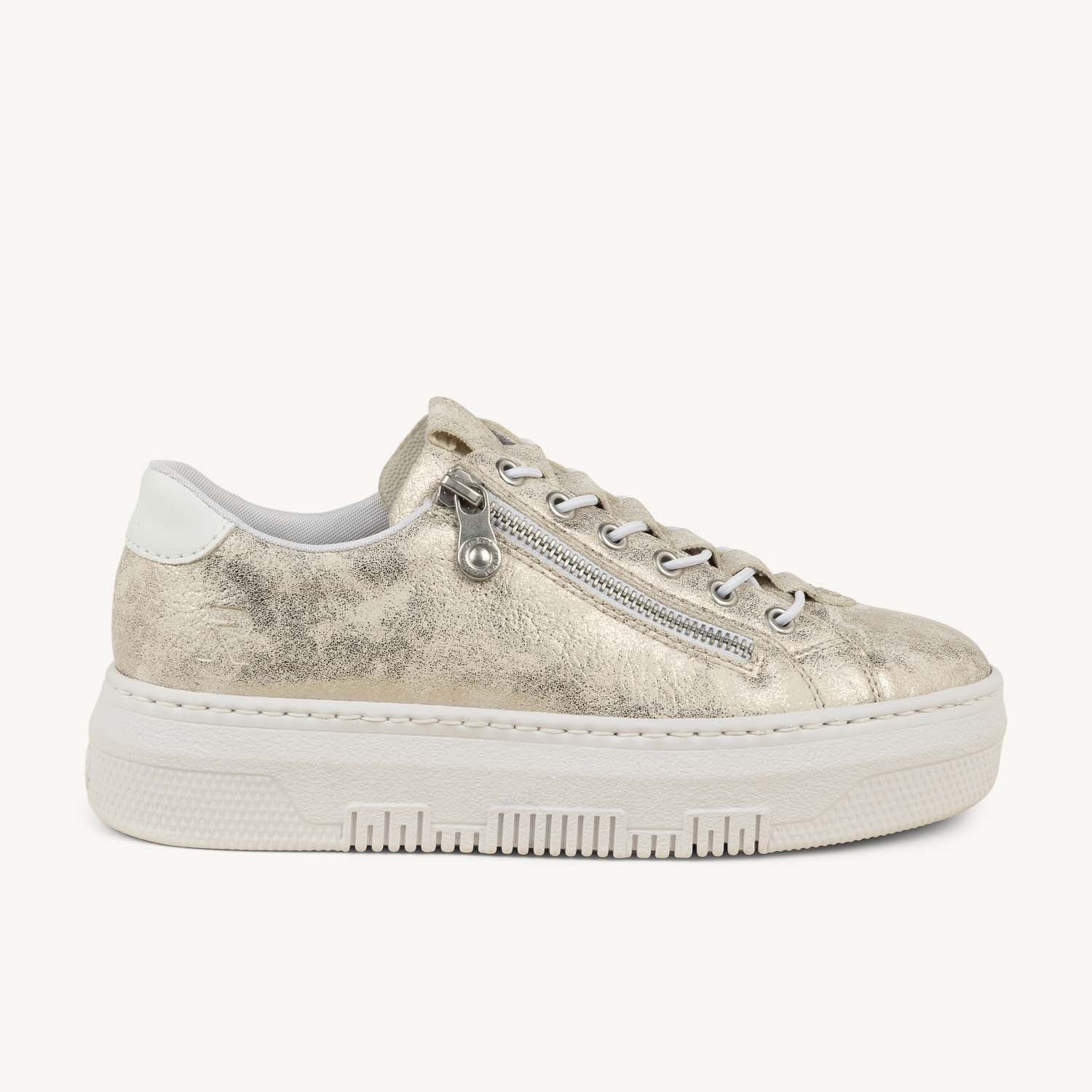 Baskets Femme RIEKER RIA M1953 Argent