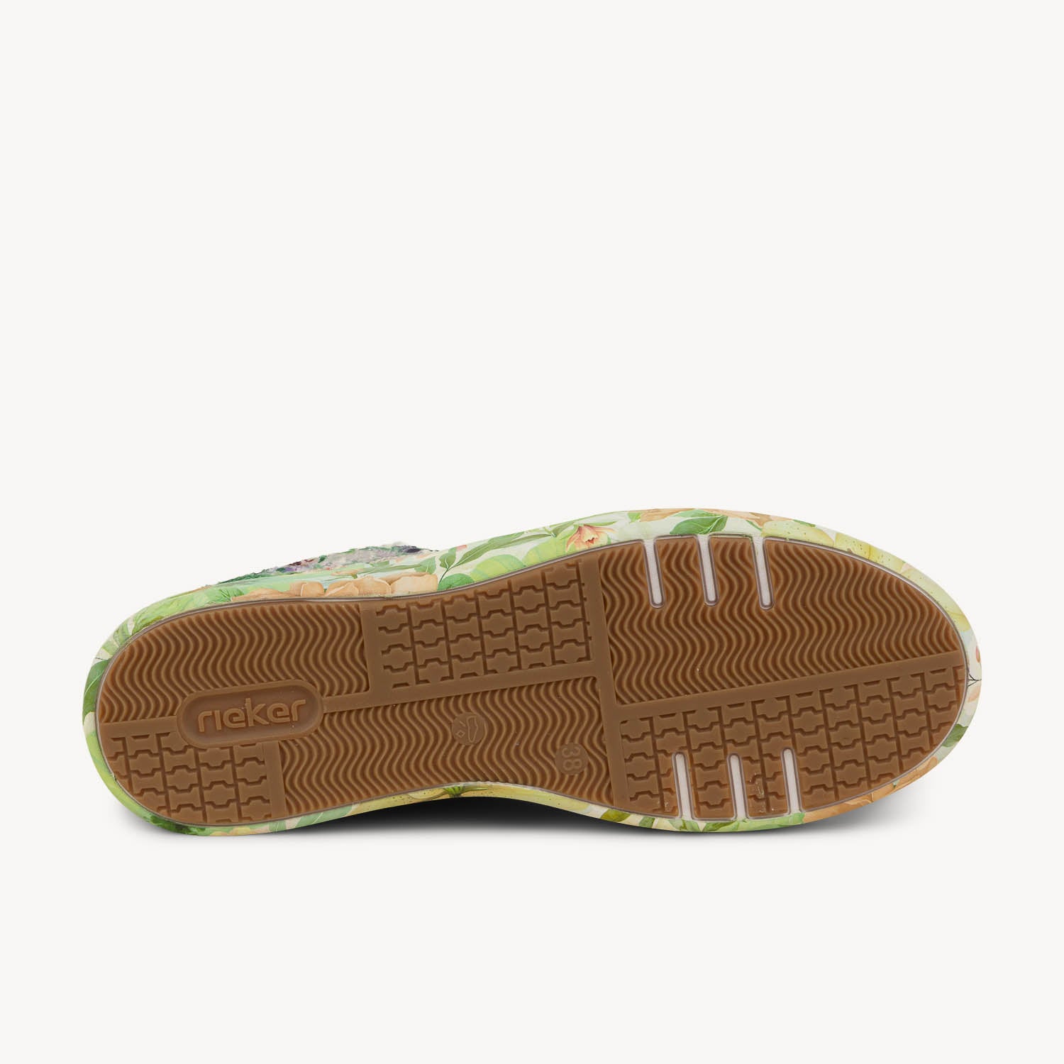 Baskets Femme RIEKER M7711  RIEVERT Vert