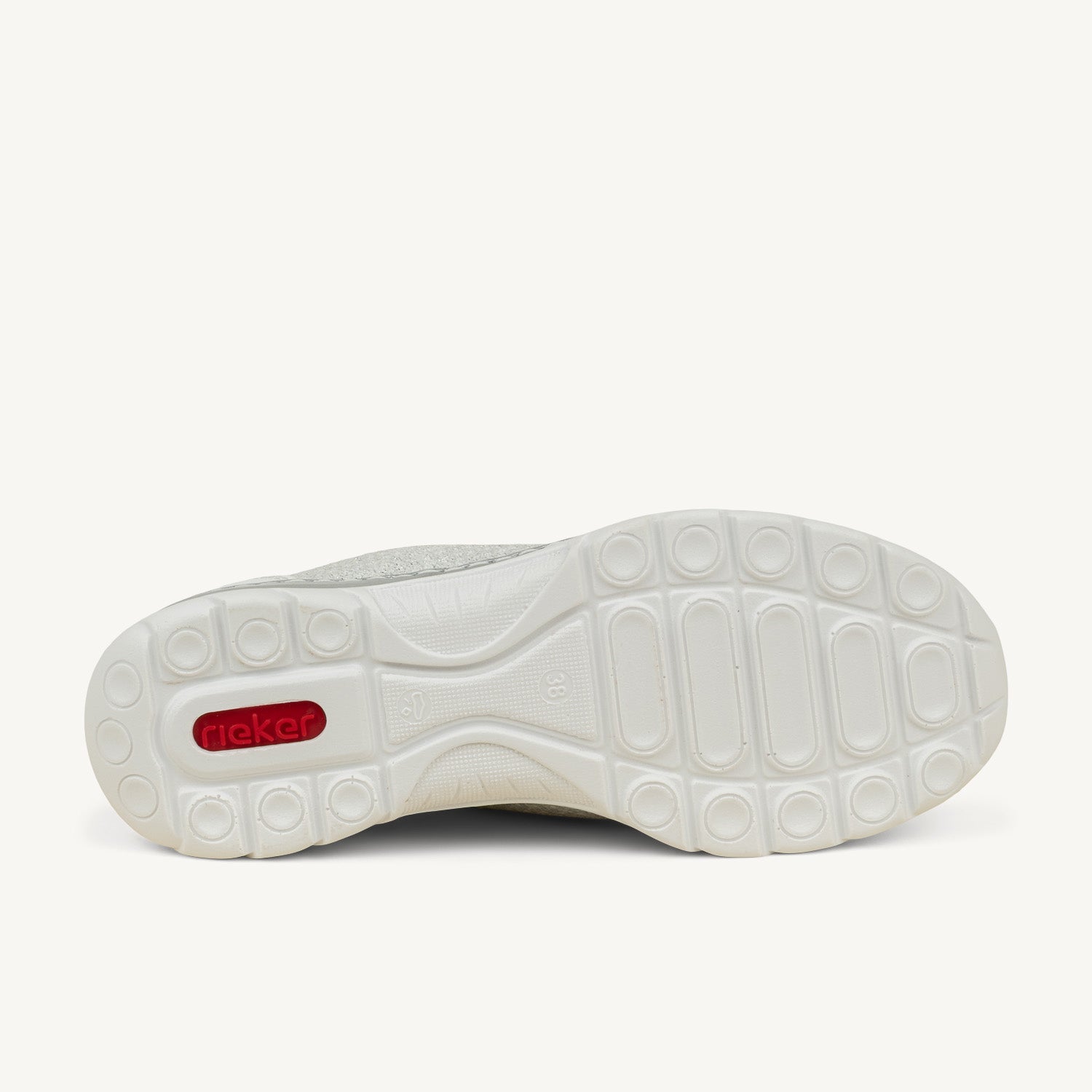 Baskets Femme RIEKER L3261 - RIENO Blanc