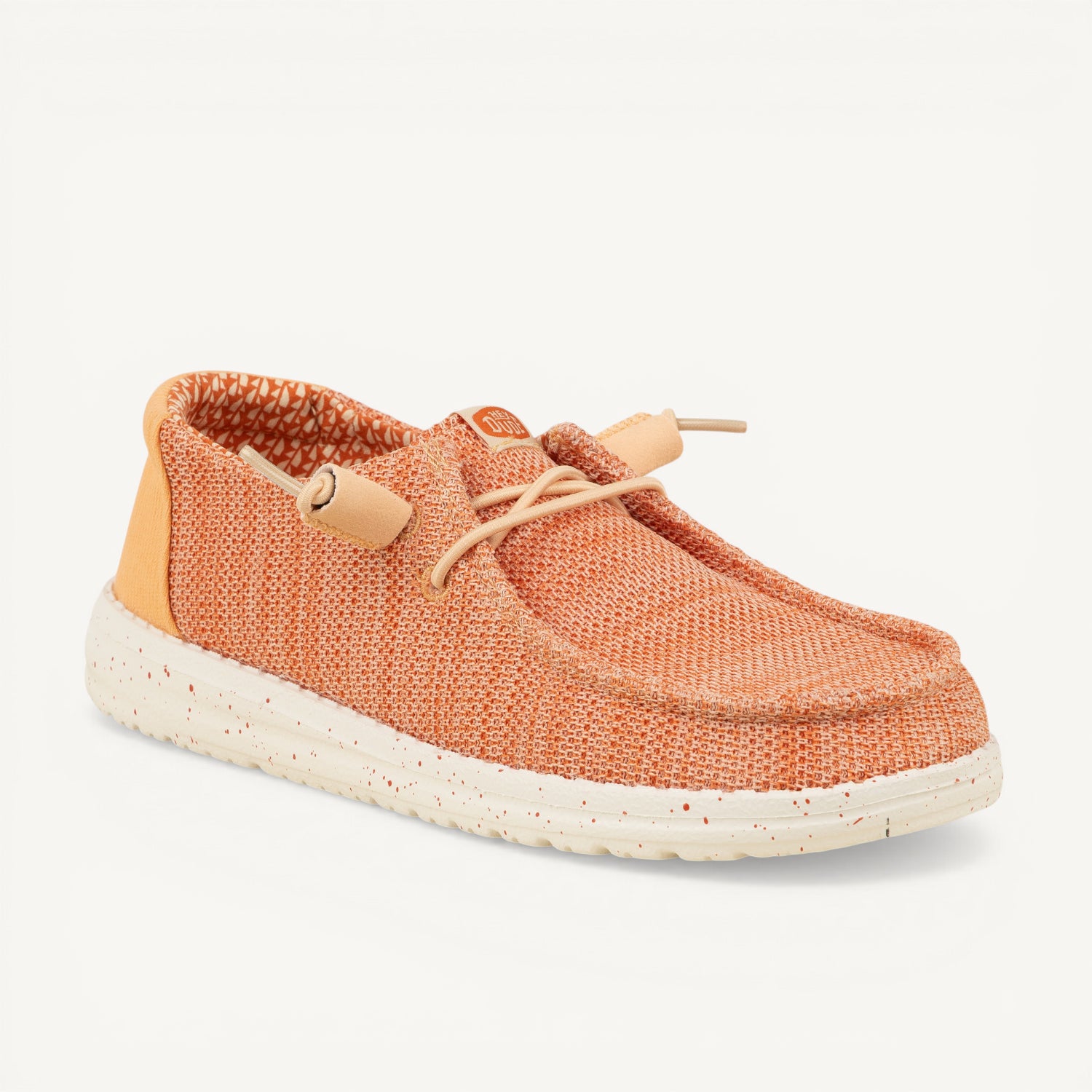 Chaussures bateau Femme DUDE WENDY STRECH SOX Orange