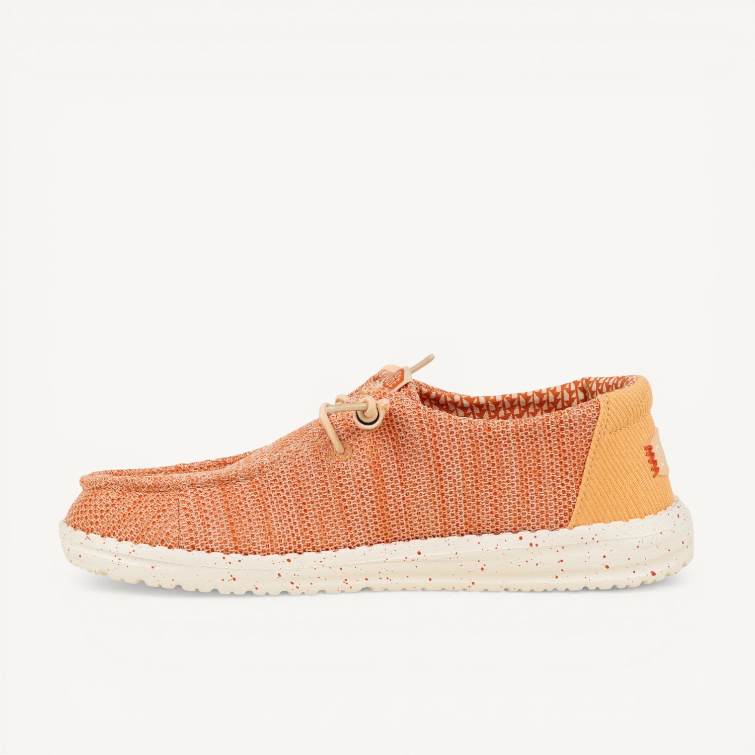 Chaussures bateau Femme DUDE WENDY STRECH SOX Orange