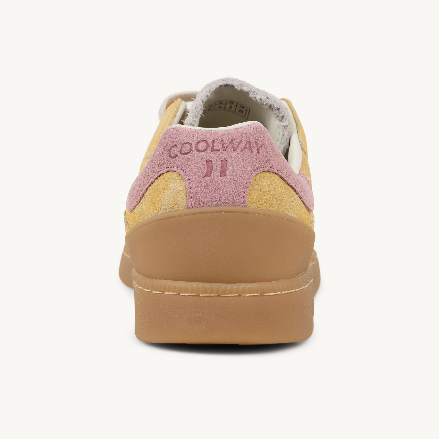 Sneakers Homme COOLWAY GOAL WASHED Jaune