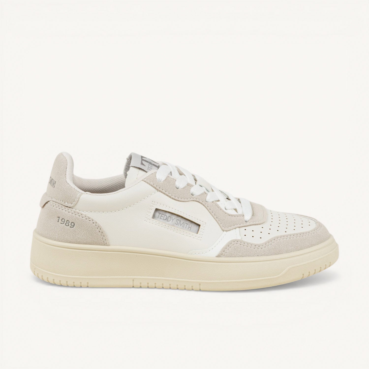 Baskets TEMA TEDDY SMITH Femme Blanc