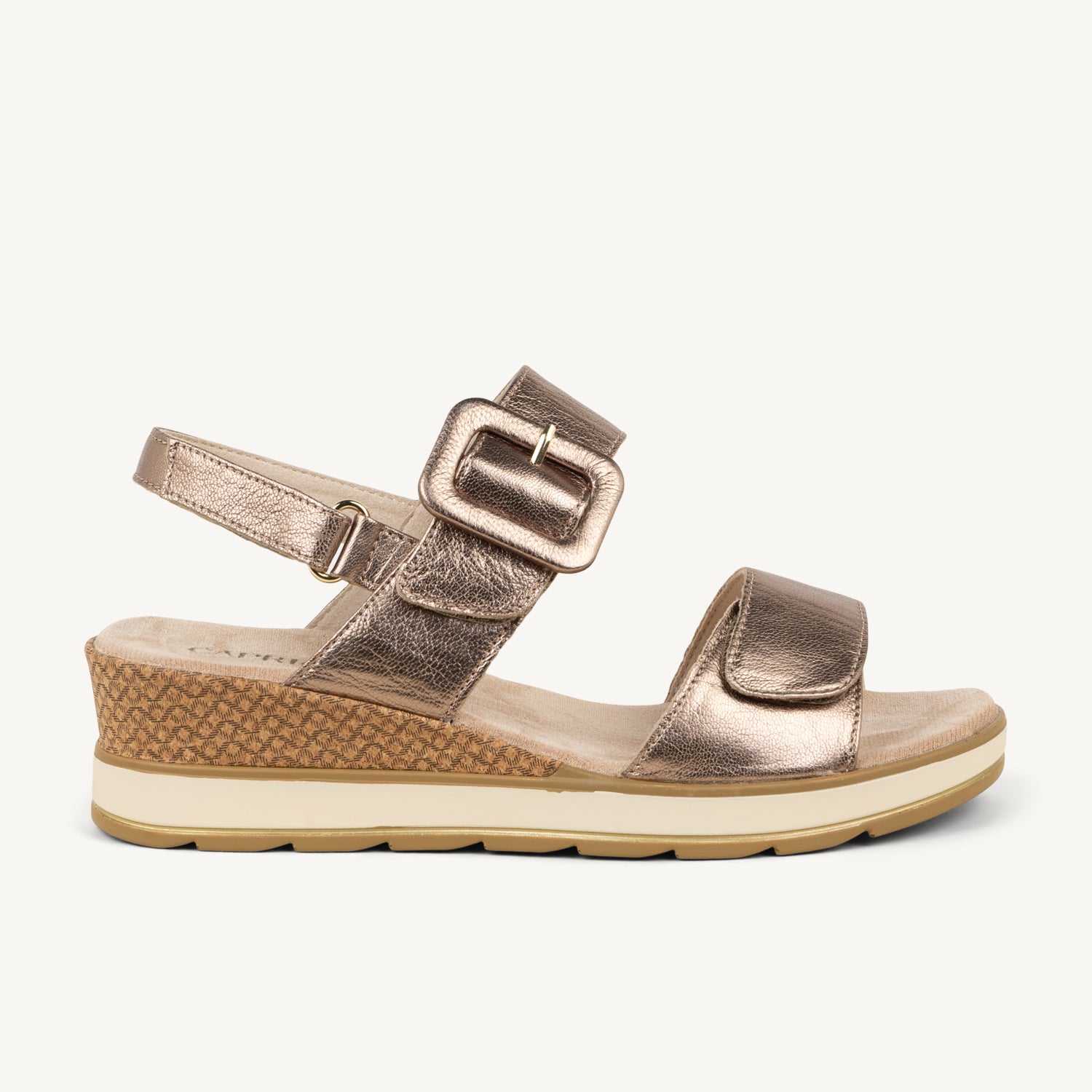 Sandales Femme CAPRICE 28753 - CAVENO Or/Bronze