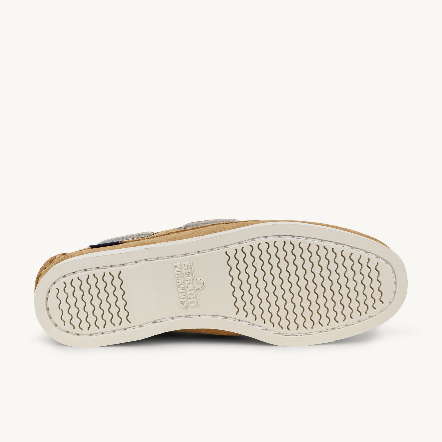 Chaussures bateau Femme SEBAGO PORTAND FLECH Beige