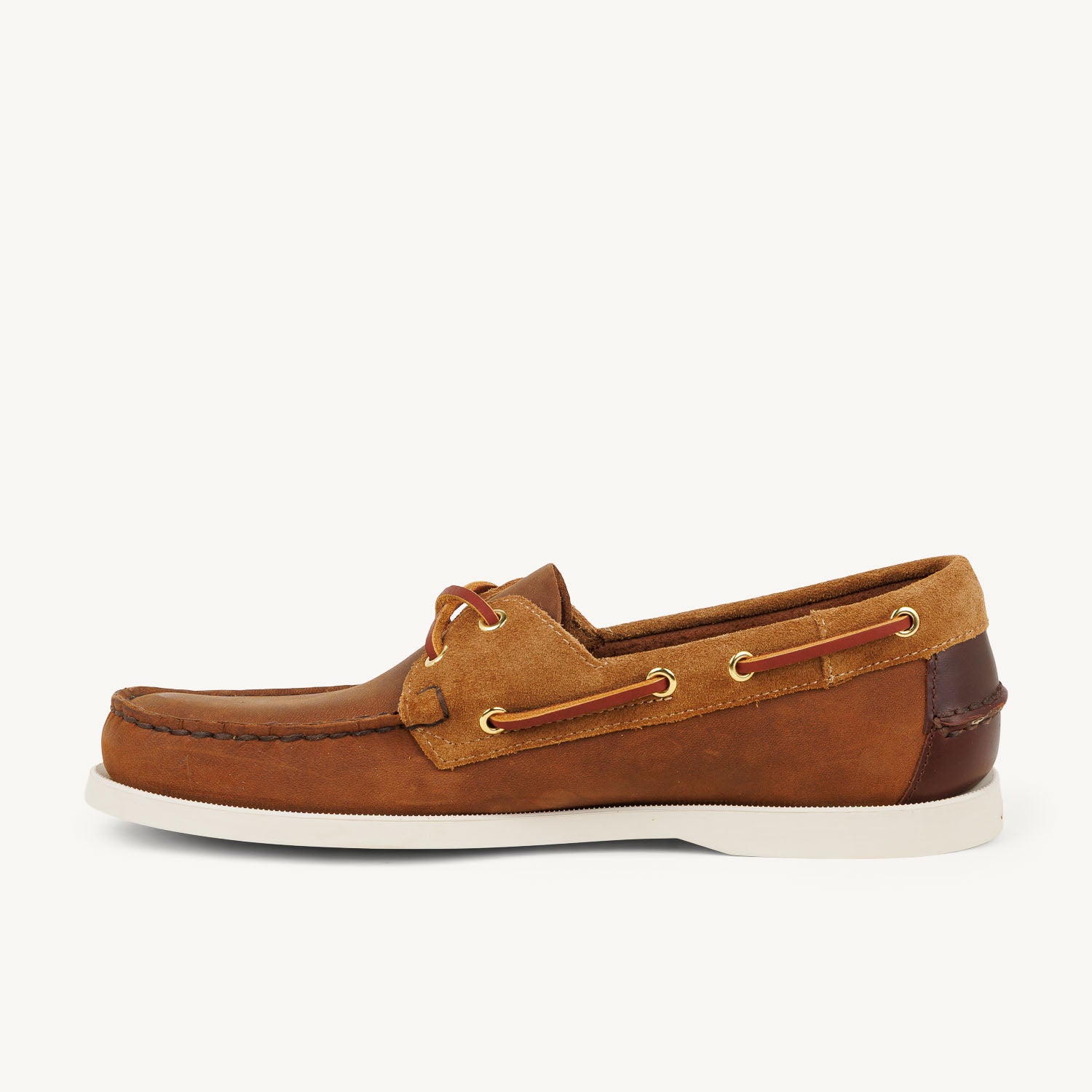 Chaussures bateau Homme SEBAGO PORTLAND MIXED Marron