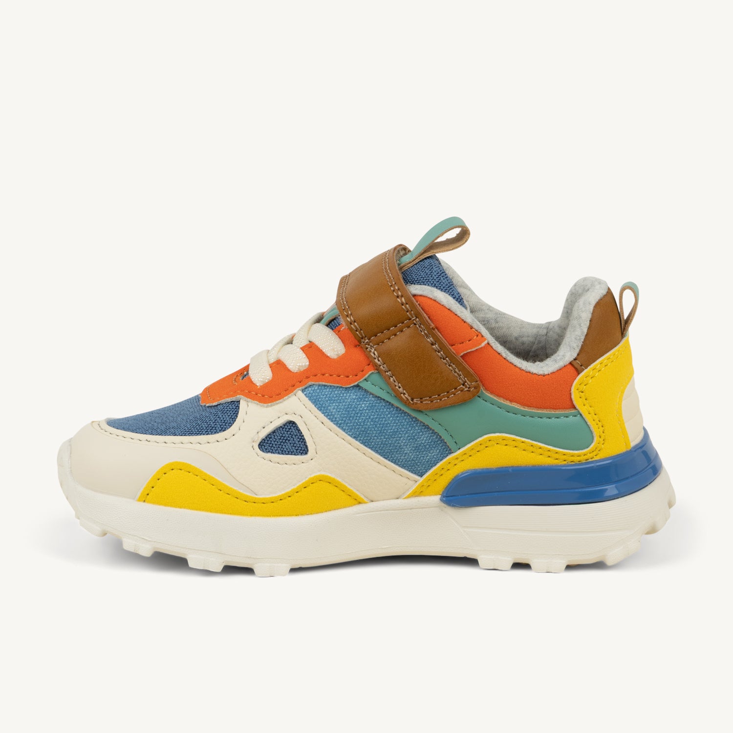 Baskets Enfant SHOO POM JOGGY SCRATCH Blanc