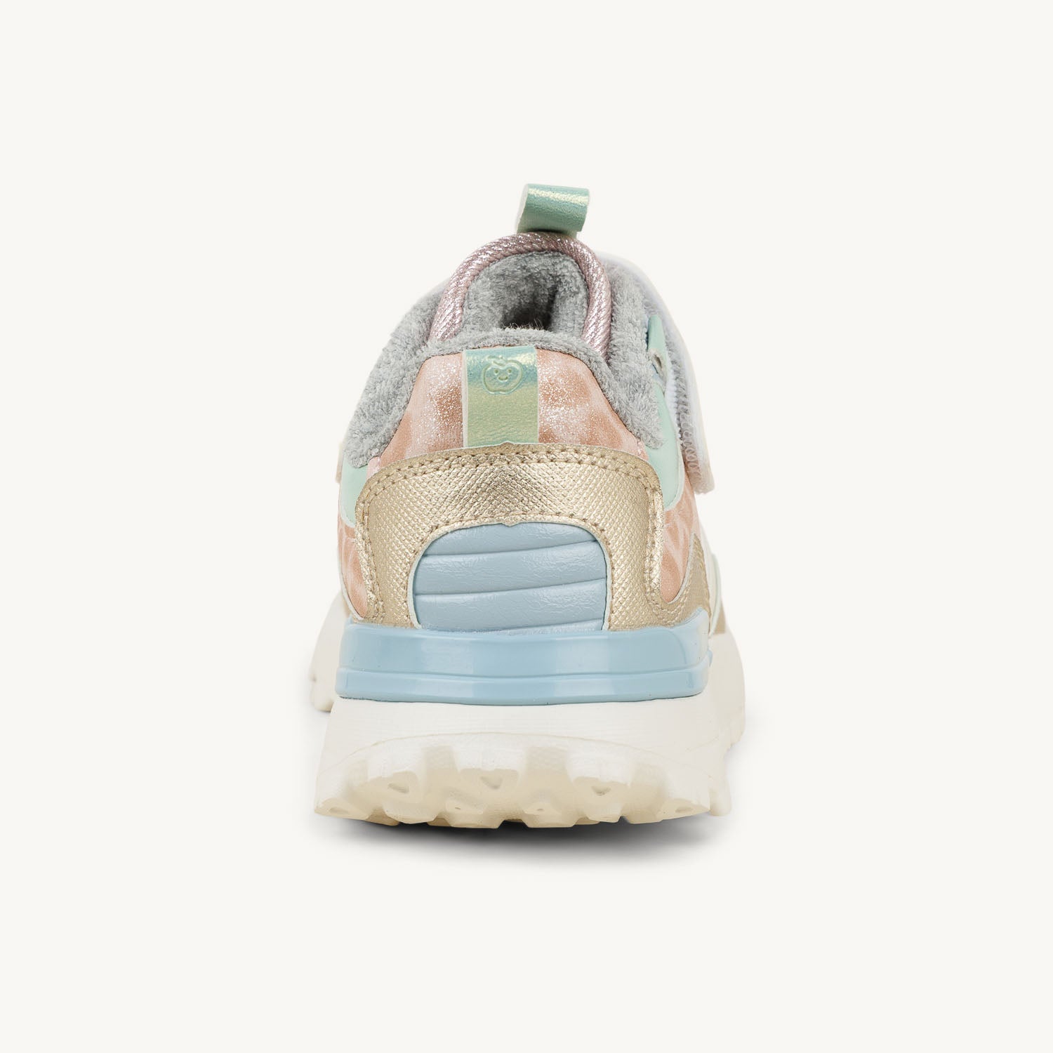 Baskets Enfant SHOO POM JOGGY SCRATCH Blanc