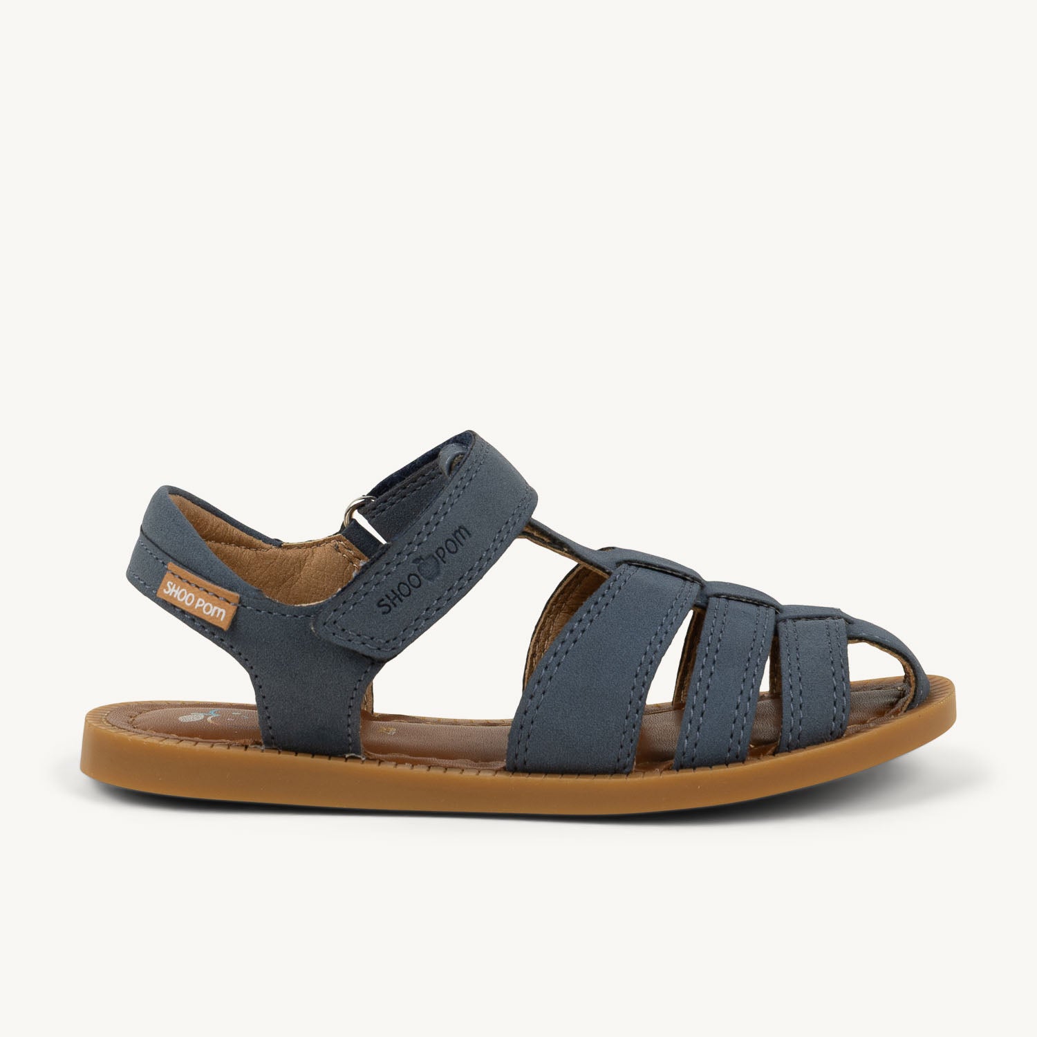 Sandales Enfant SHOO POM SOLAR TONTON Bleu