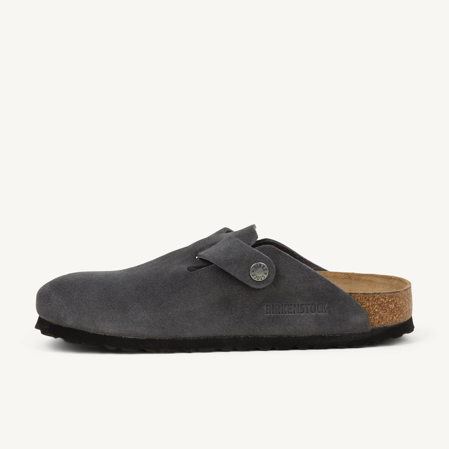 Mules Femme BIRKENSTOCK BOSTON Gris
