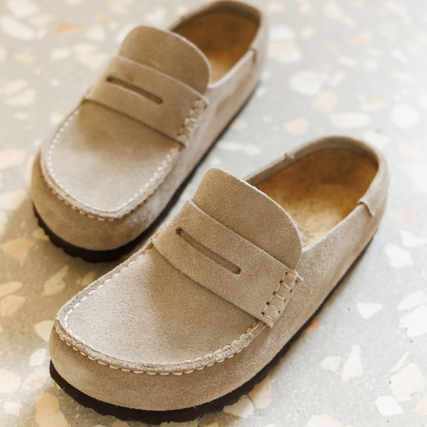 Mocassins NAPLES BIRKENSTOCK Femme Beige