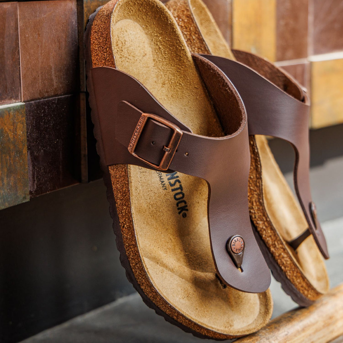 Sandales Homme BIRKENSTOCK RAMSES Marron