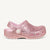 Tongs et Crocs Enfant CROCS CLASSIC CHUNKY GLITTER Rose