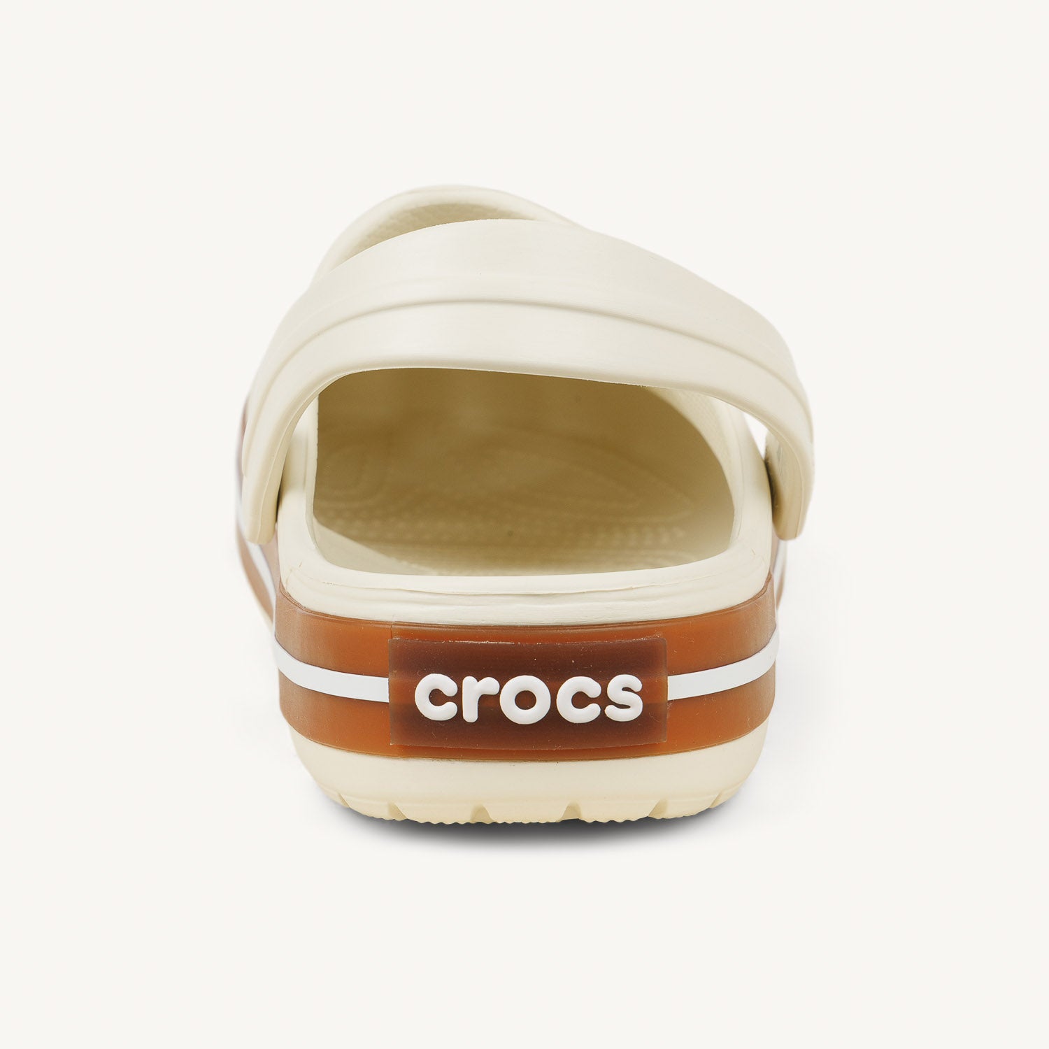 Tongs et Crocs Homme CROCS CROCBAND GUM Blanc