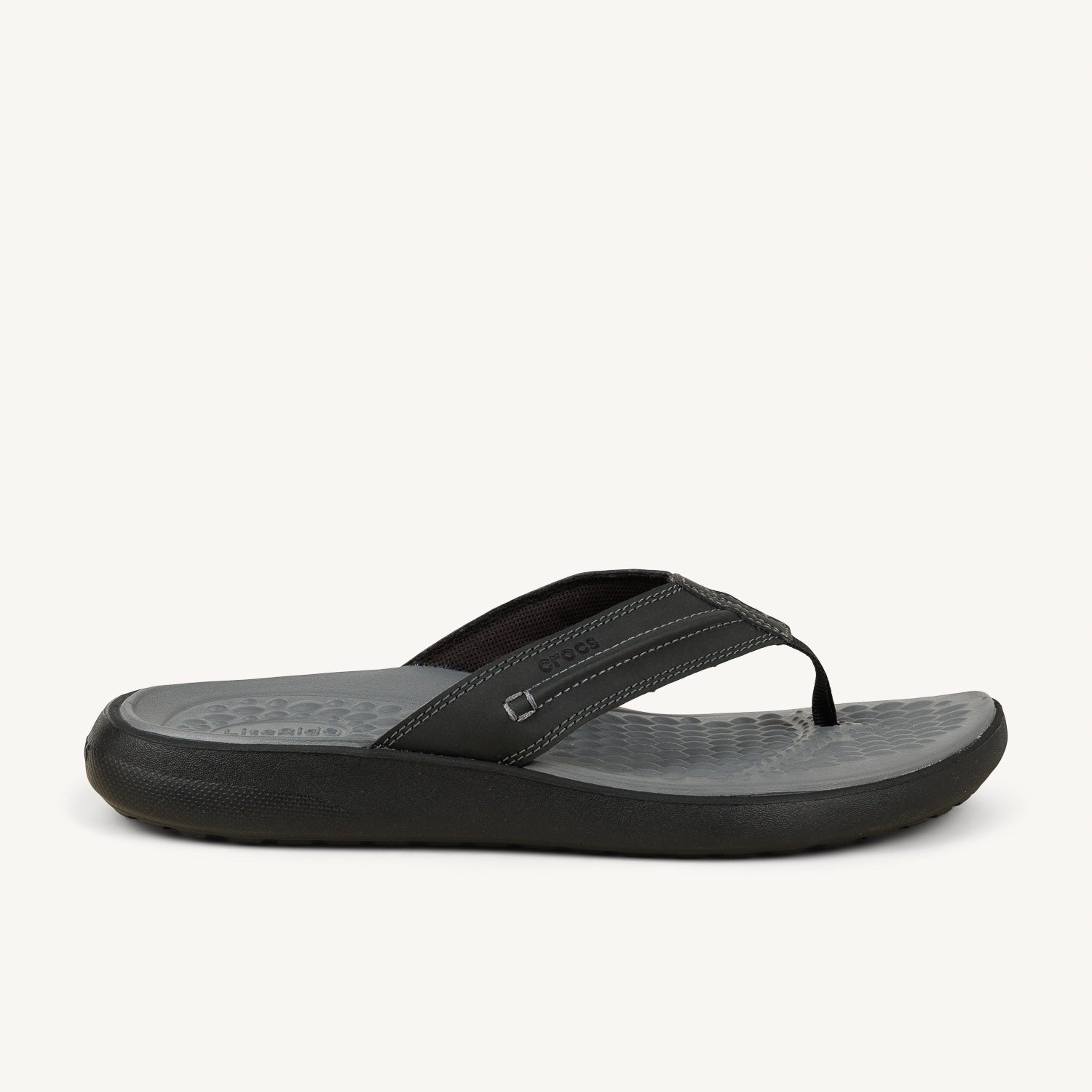 Tongs et Crocs Homme CROCS YUKON VISTA 2LR FLIP Noir