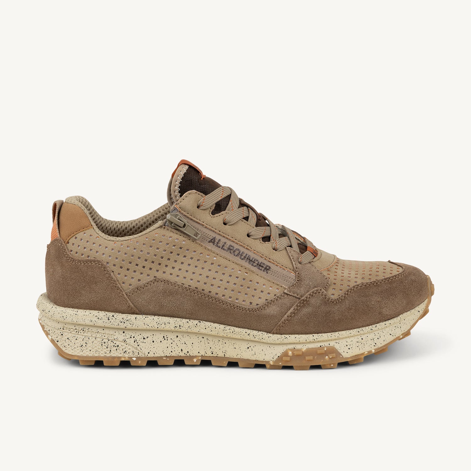 Baskets Homme ALLROUNDER BY MEPHISTO BELIZE PERF Beige