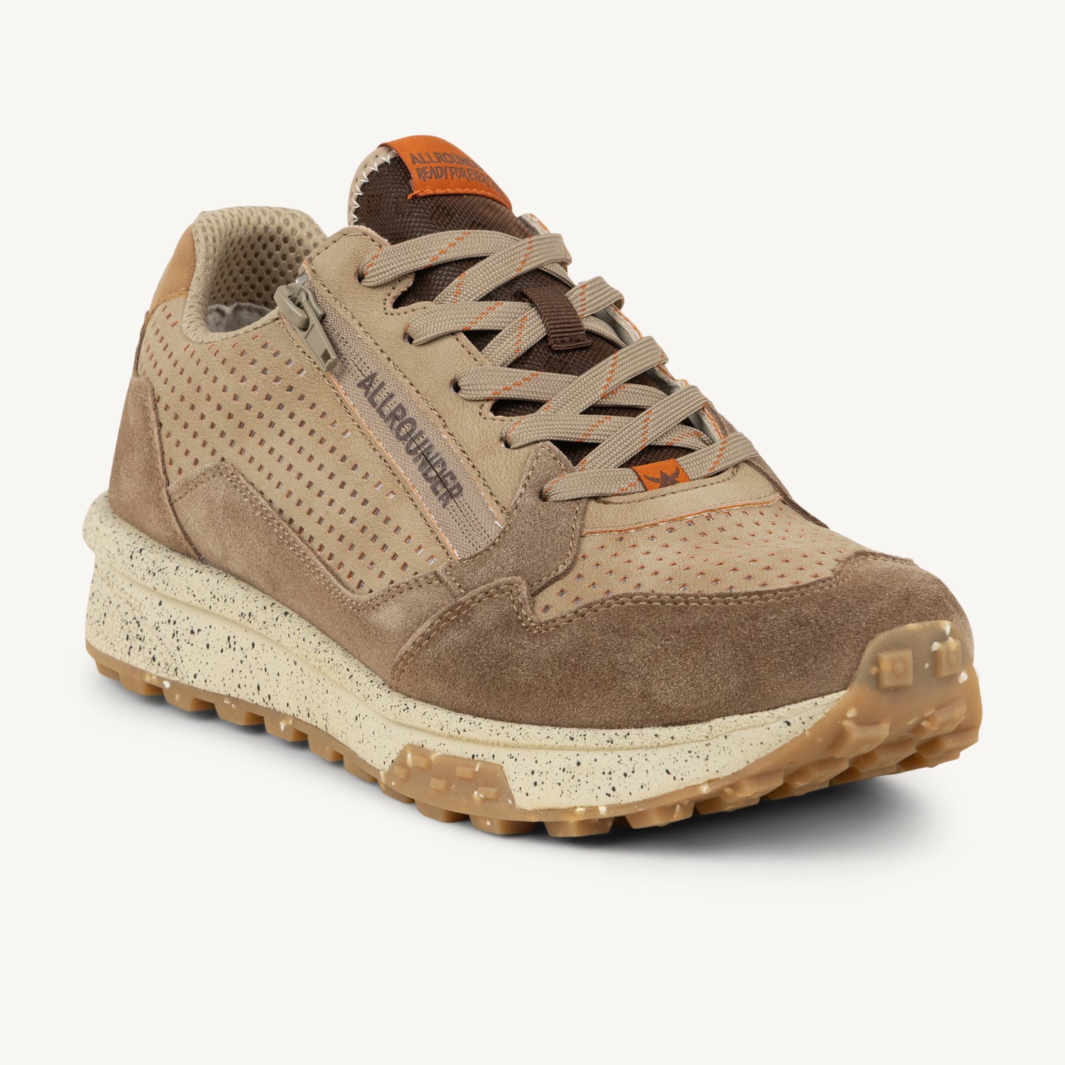 Baskets Homme ALLROUNDER BY MEPHISTO BELIZE PERF Beige
