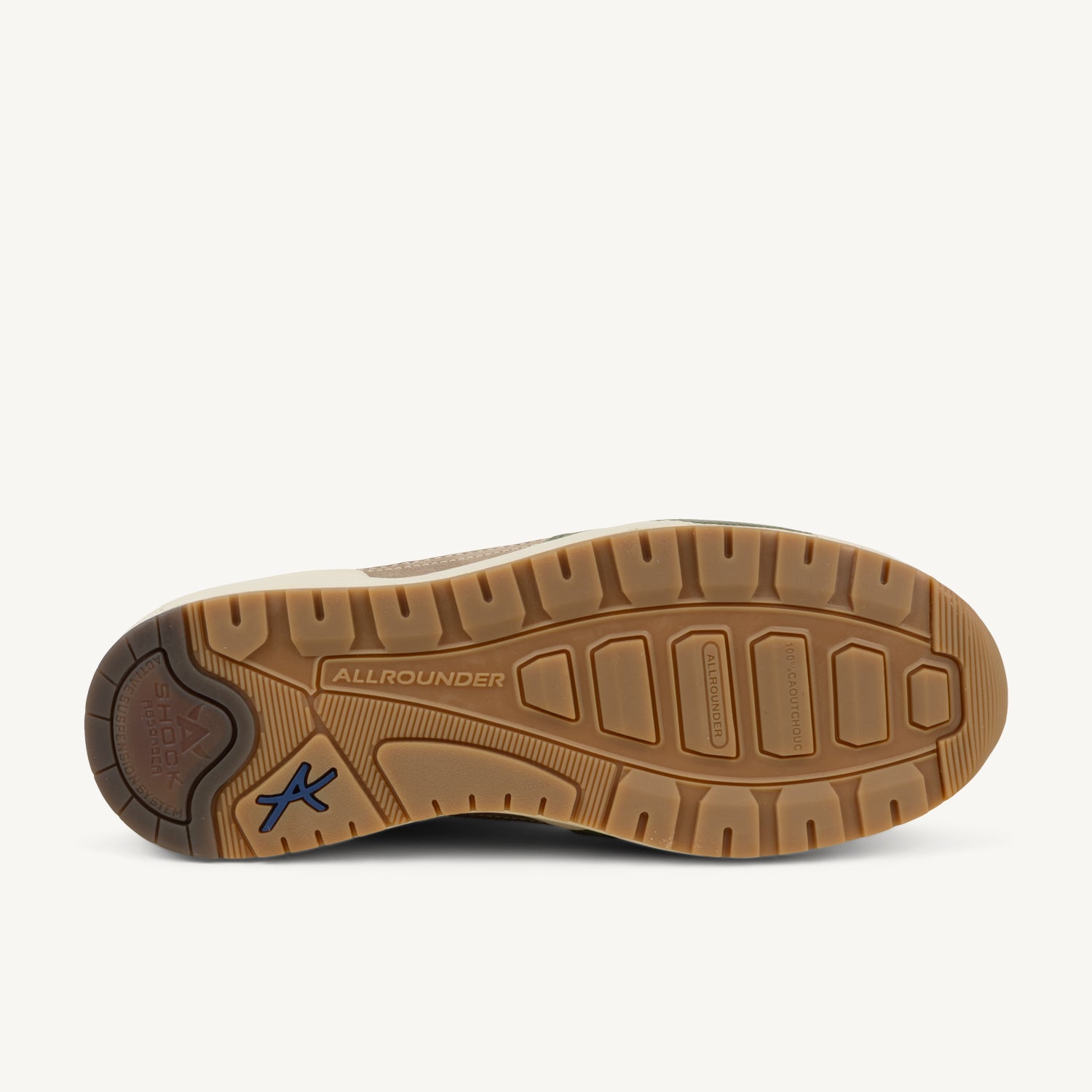 Baskets Homme ALLROUNDER BY MEPHISTO SCARMARO Beige