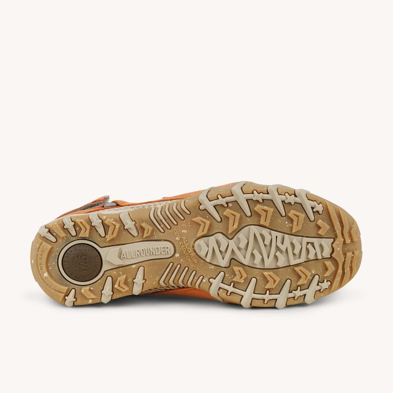 Baskets Femme ALLROUNDER BY MEPHISTO NIRO Orange