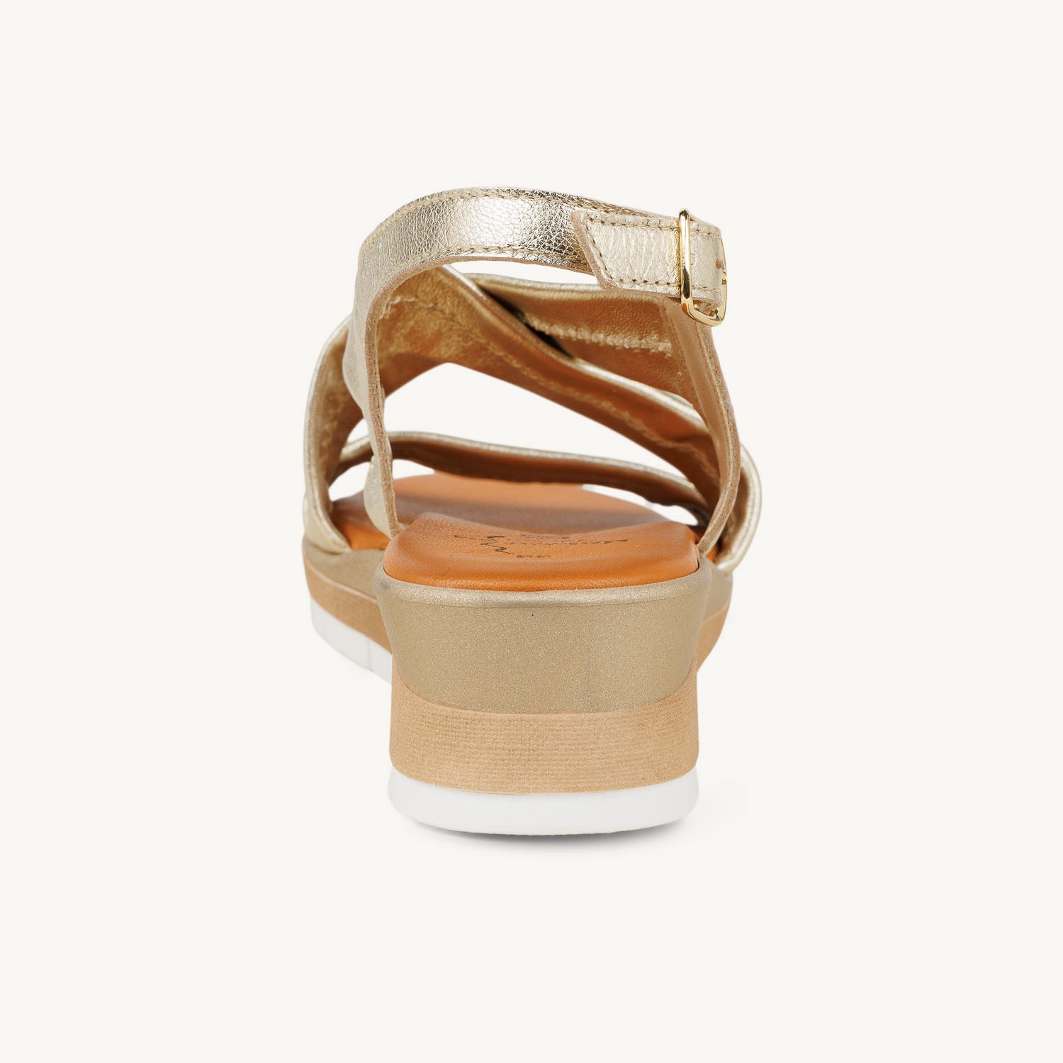 Sandales Femme ELUE PAR NOUS ZEBY Or/Bronze