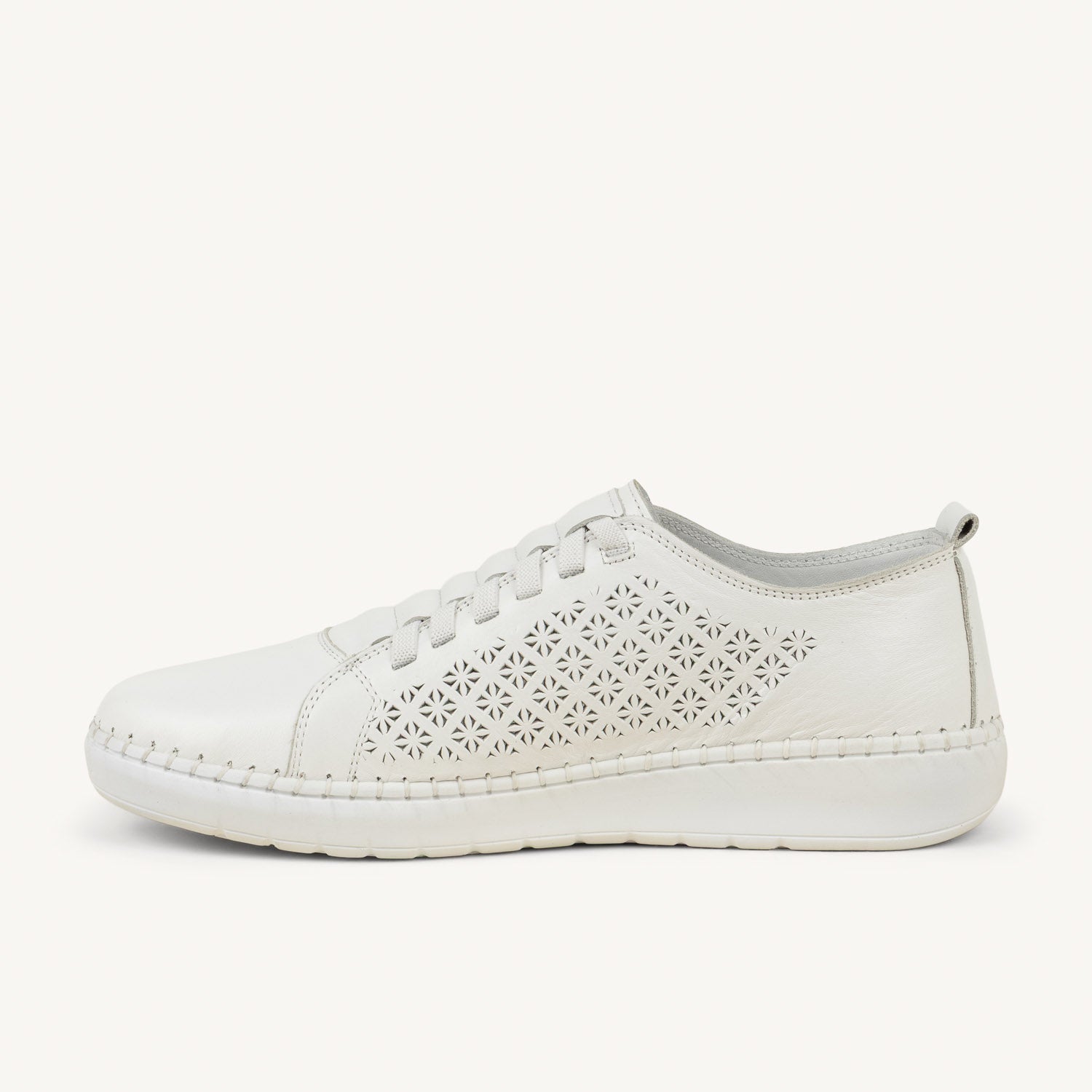 Baskets Femme ELUE PAR NOUS ZIGALI Blanc