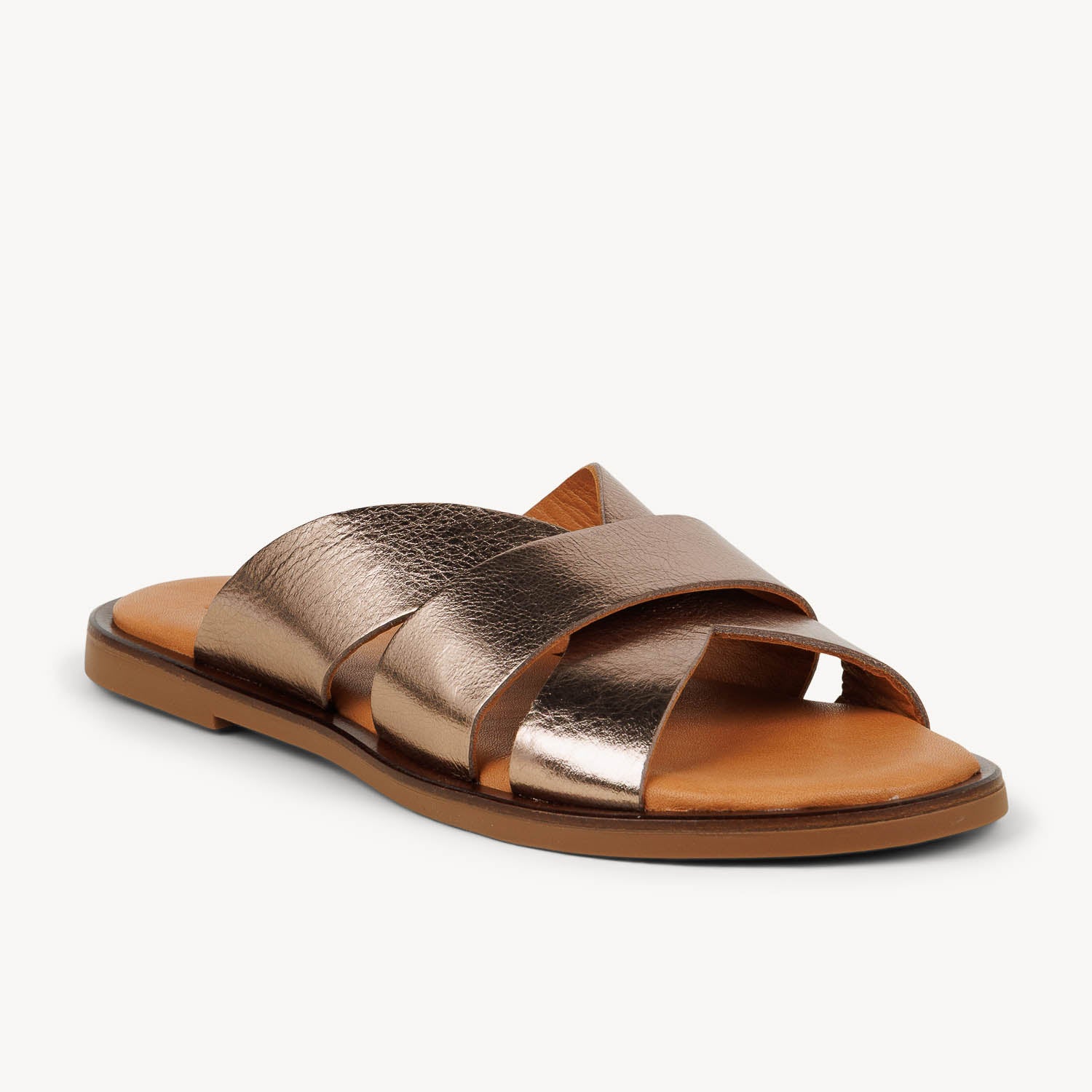 Mules Femme ELUE PAR NOUS ZIMBRA Or/Bronze