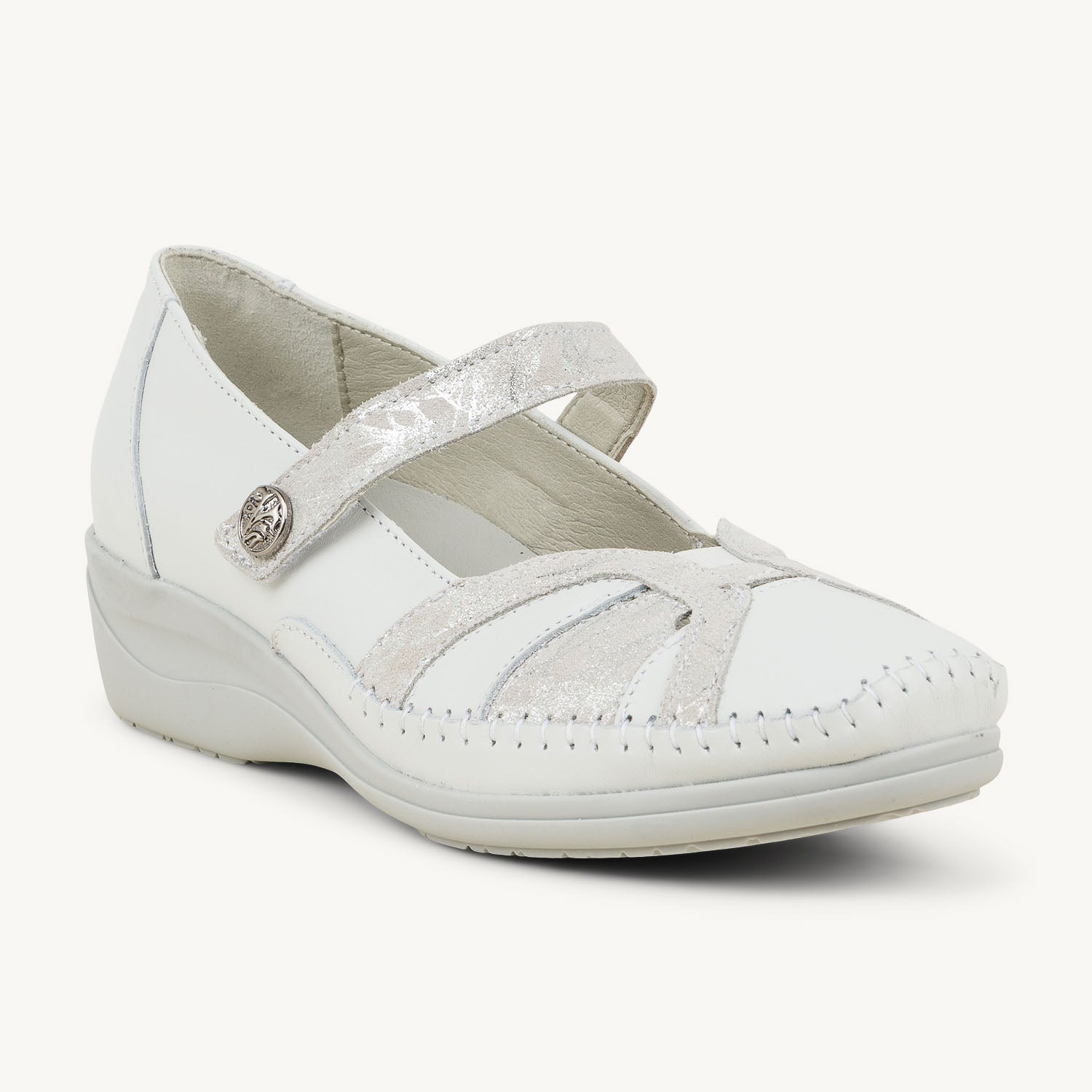 Ballerines et babies Femme NATURFORM KIASOLI Blanc
