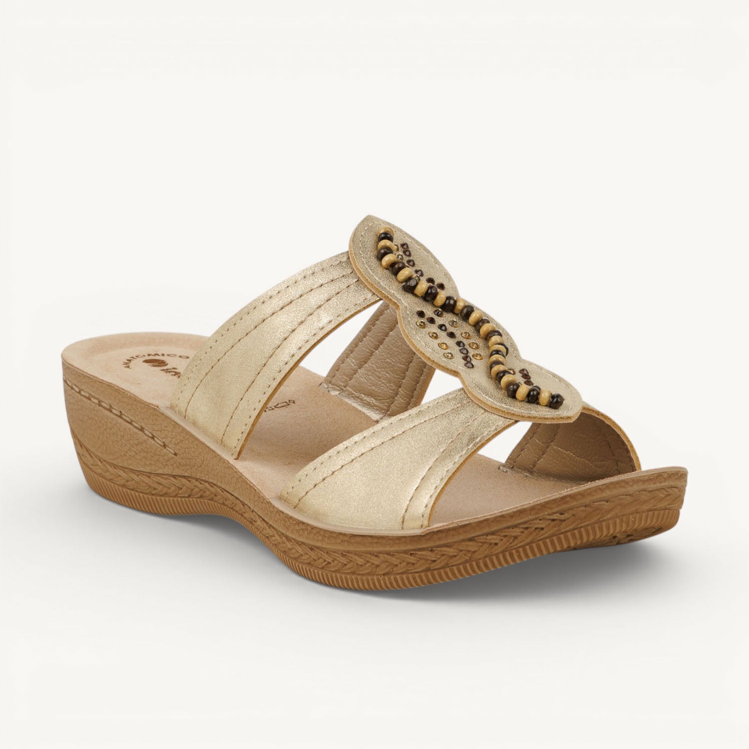 Mules Femme INBLU CONPON Or/Bronze