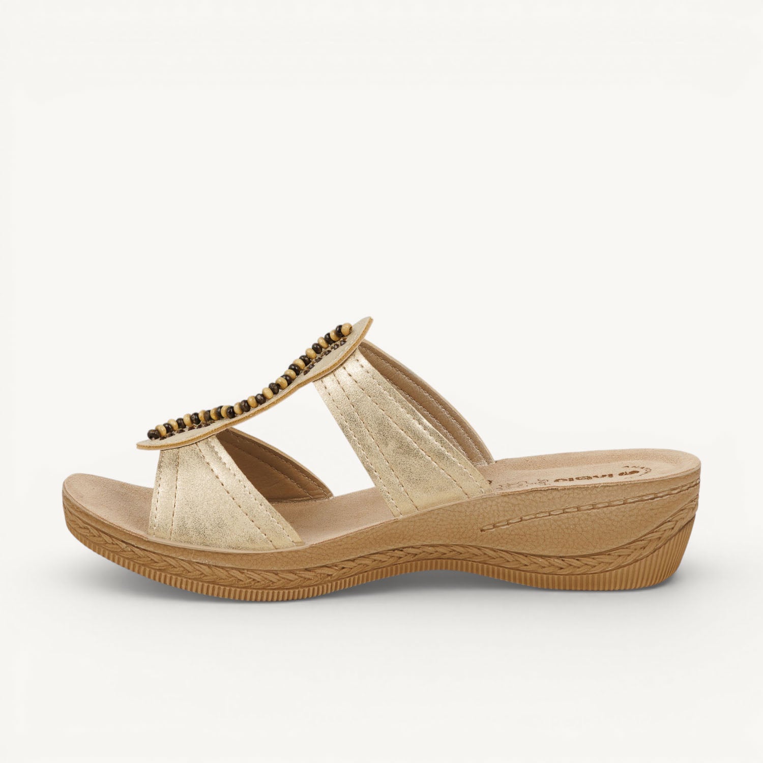 Mules Femme INBLU CONPON Or/Bronze
