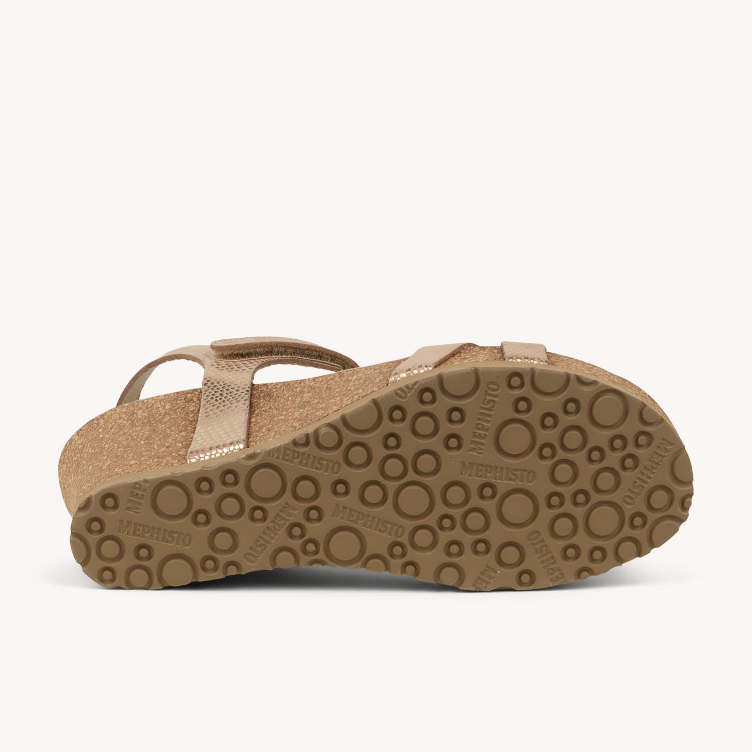 Sandales Femme MEPHISTO LIVIANE Or/Bronze