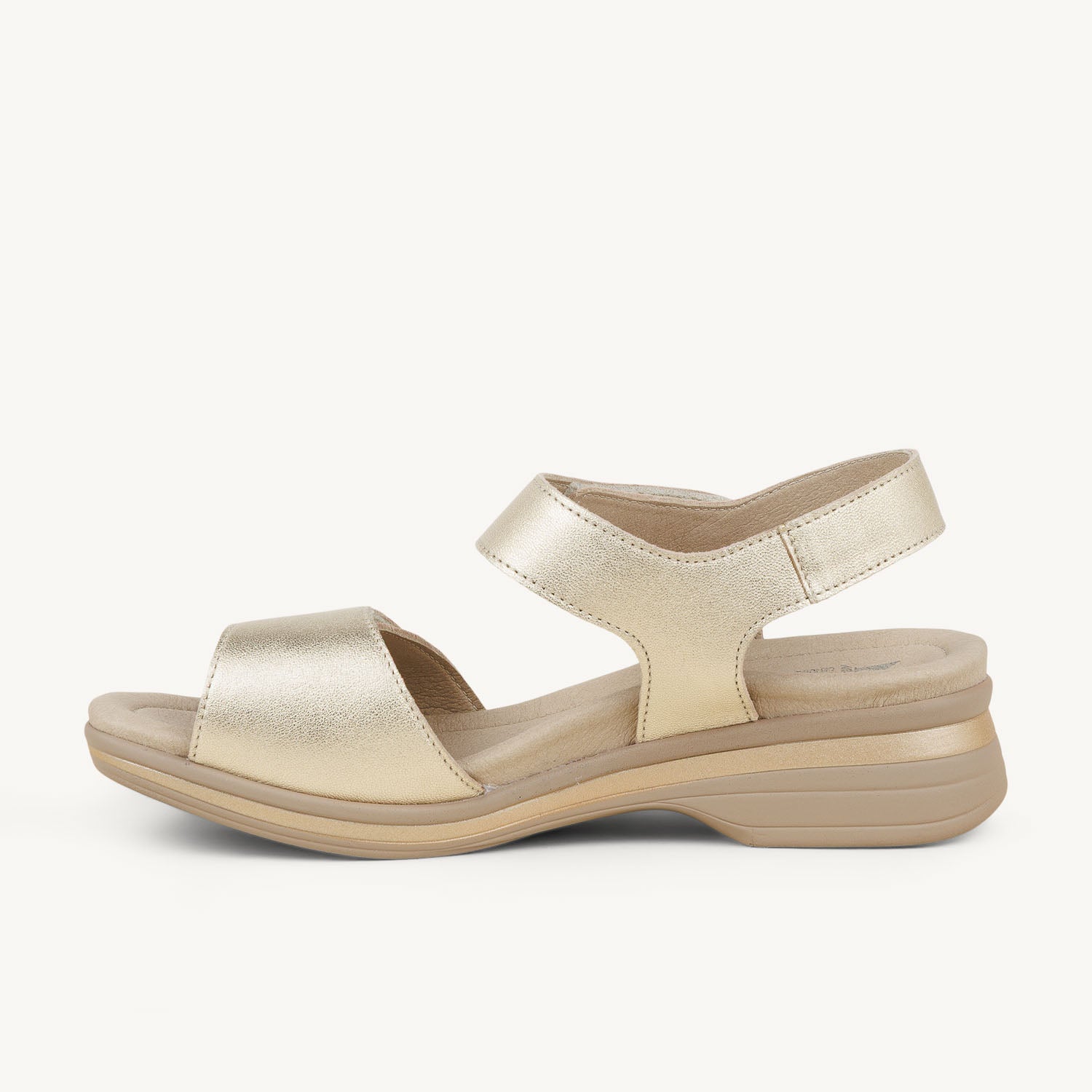 Sandales Femme MEPHISTO FLORALINE Or/Bronze