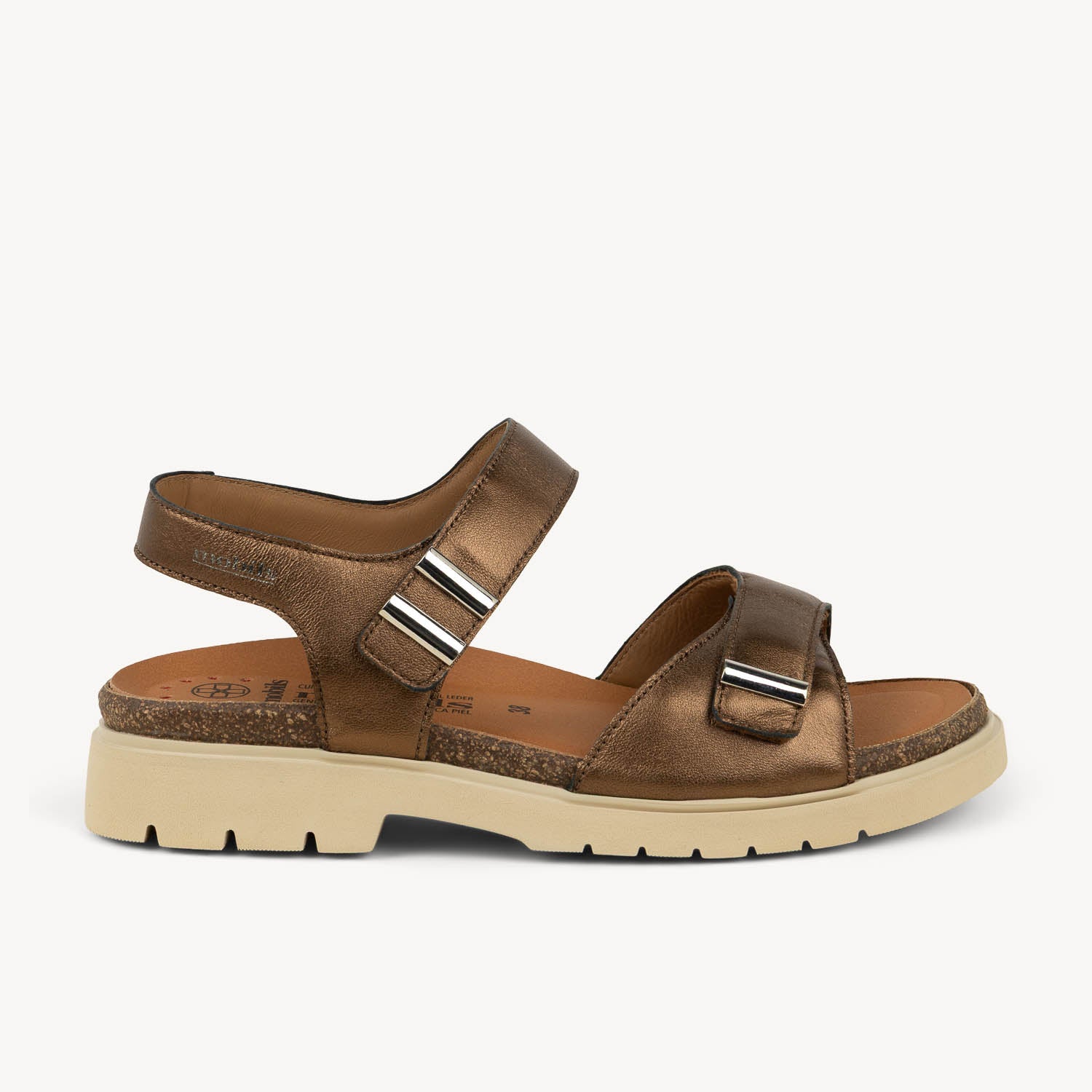 Sandales Femme MOBILS BY MEPHISTO SELNA Or/Bronze