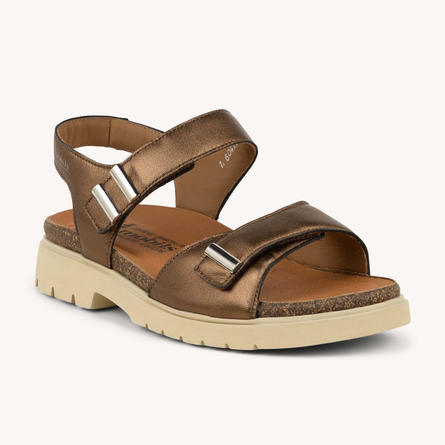 Sandales Femme MOBILS BY MEPHISTO SELNA Or/Bronze