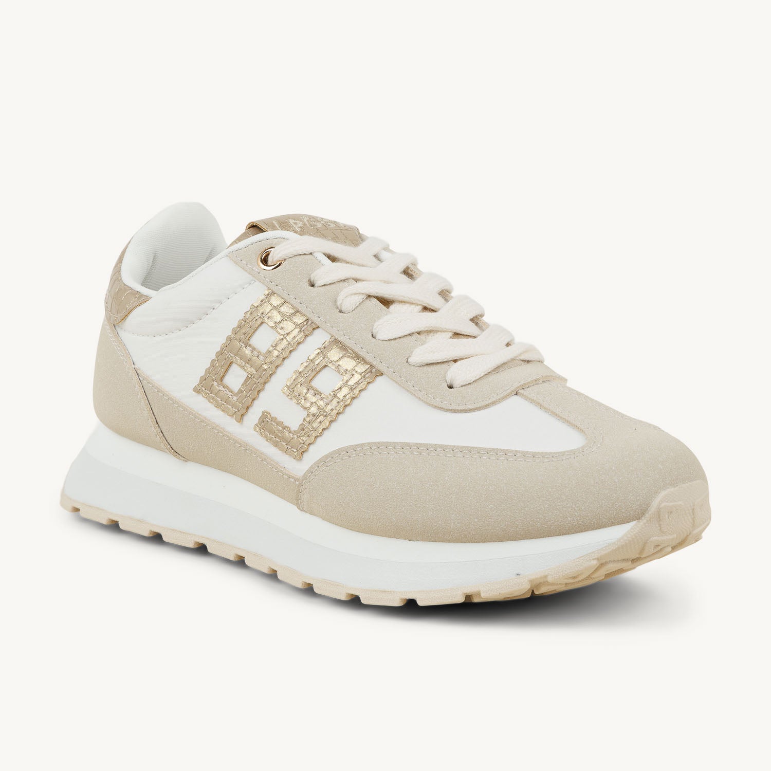 Baskets Femme LES PETITES BOMBES NESS Beige