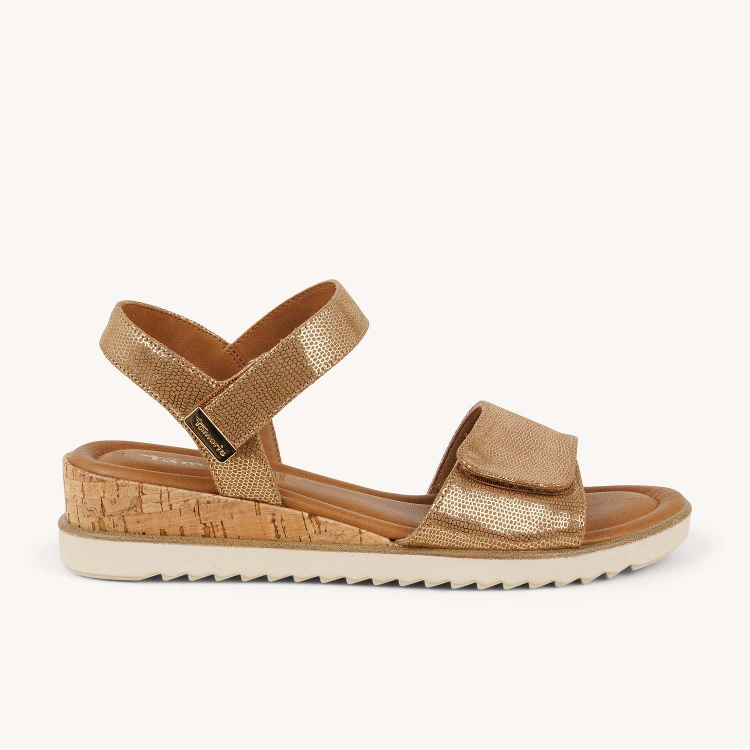 Sandales Femme TAMARIS 28118 - TAVELCRY Or/Bronze