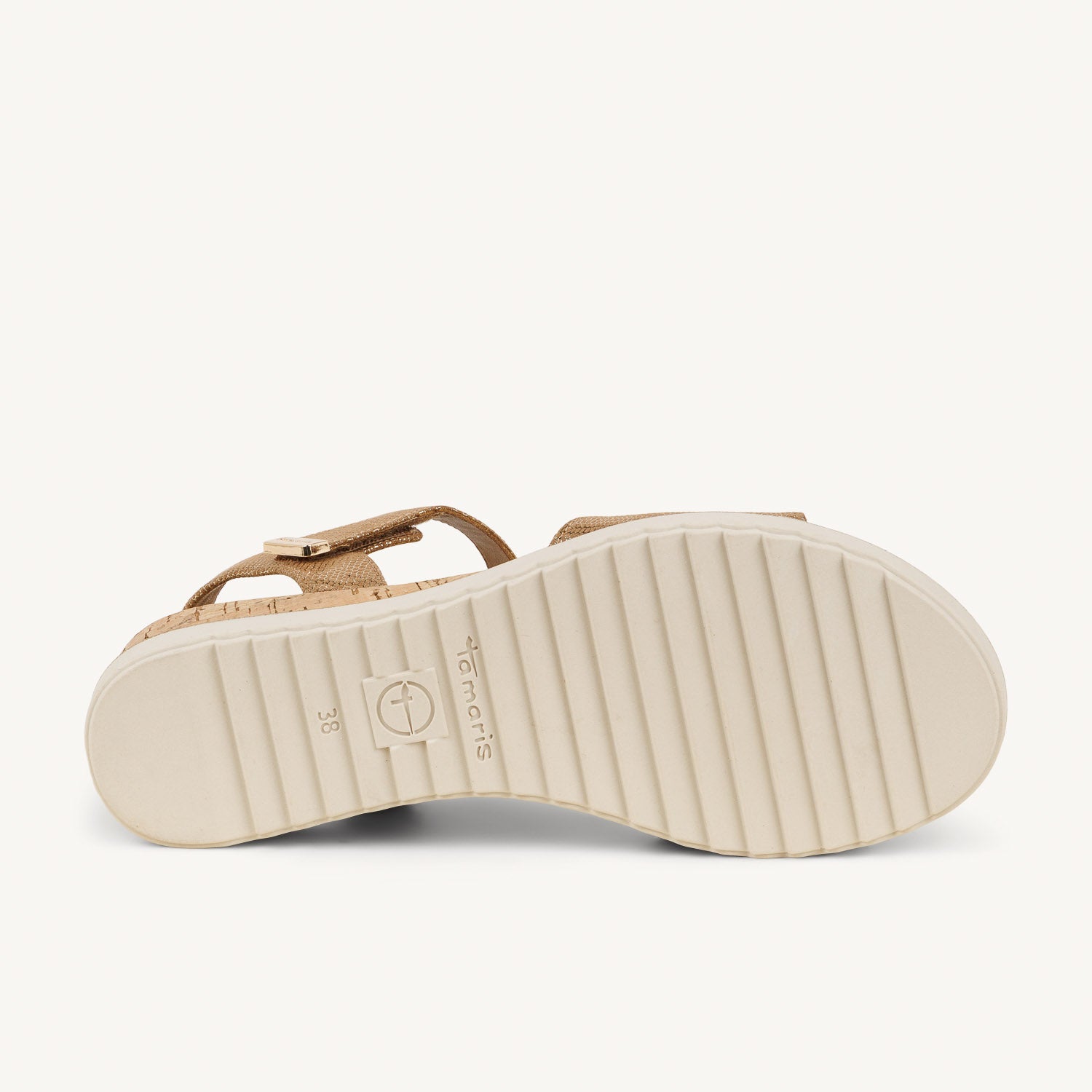 Sandales Femme TAMARIS 28118 - TAVELCRY Or/Bronze