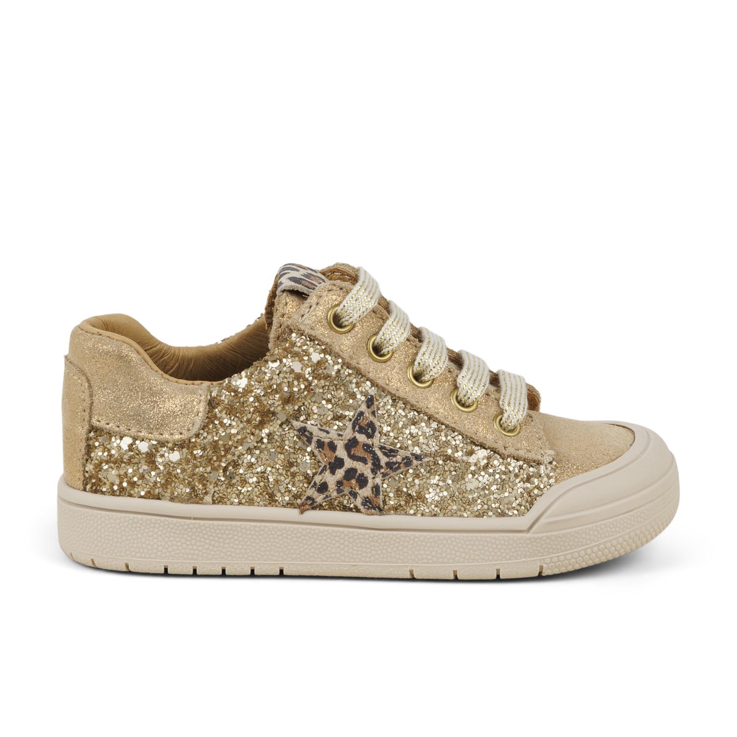 Baskets Enfant BOPY RELAXA Or/Bronze