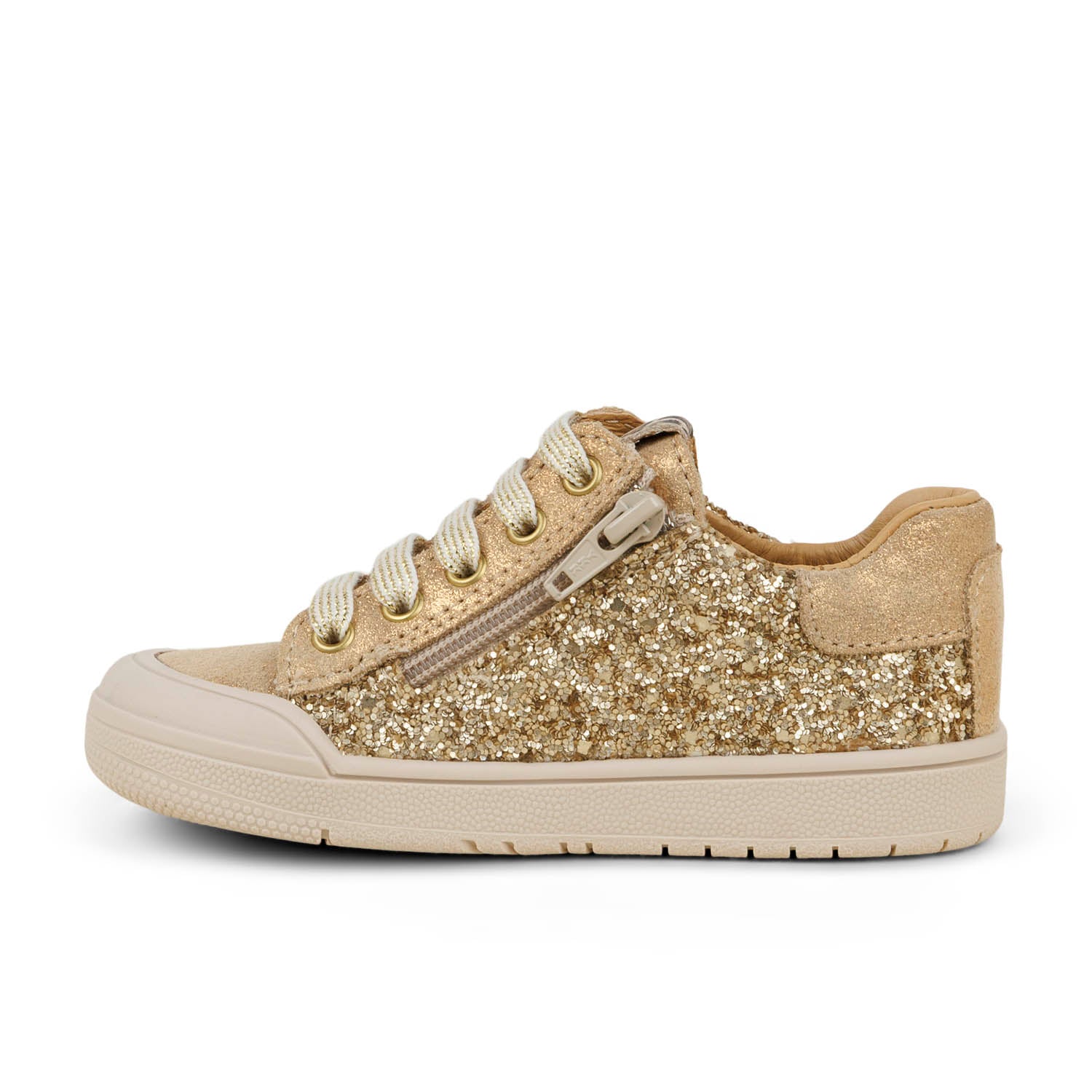 Baskets Enfant BOPY RELAXA Or/Bronze