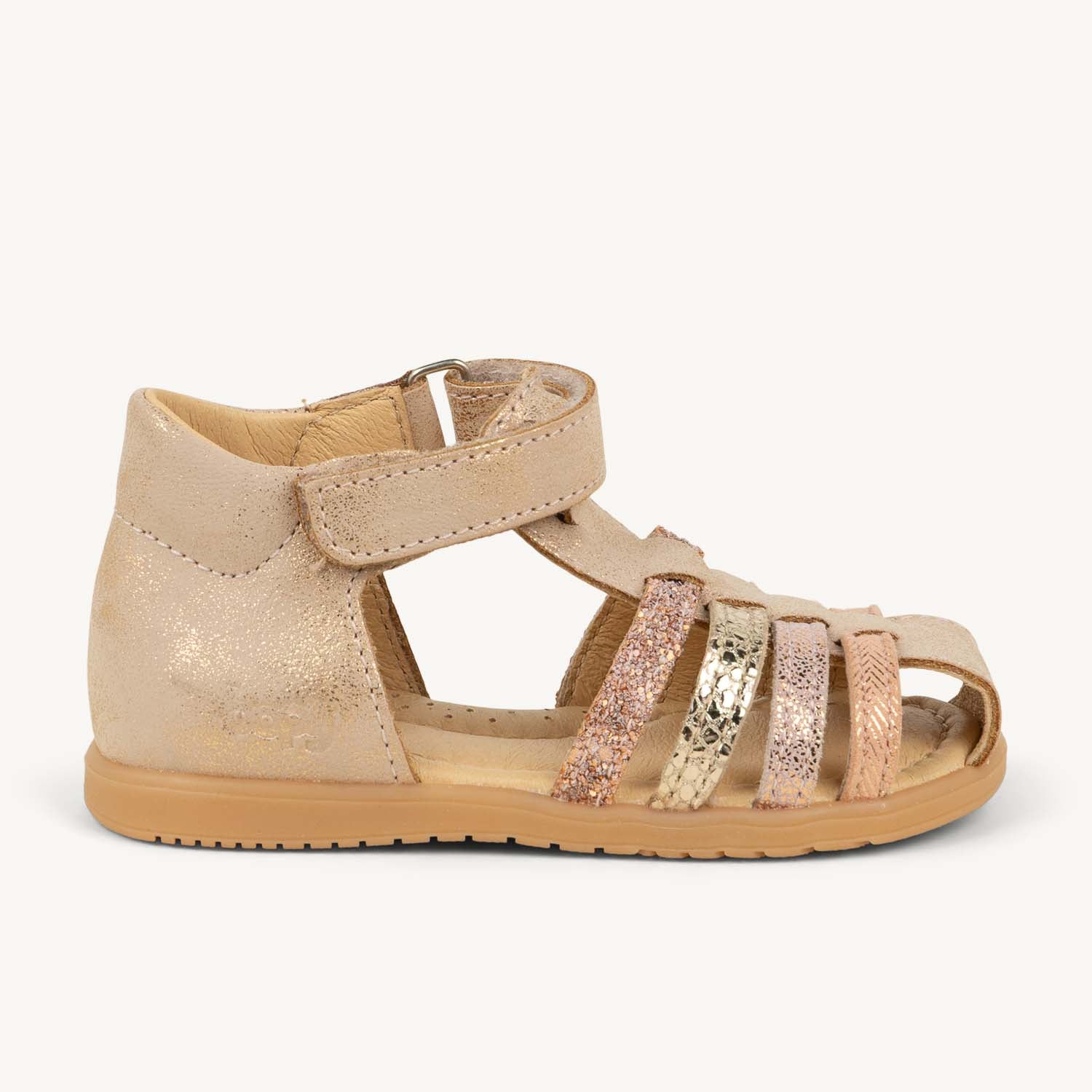 Sandales Enfant BOPY REGULE Rose