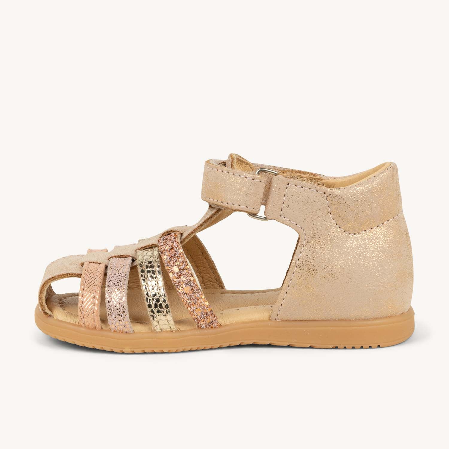 Sandales Enfant BOPY REGULE Rose